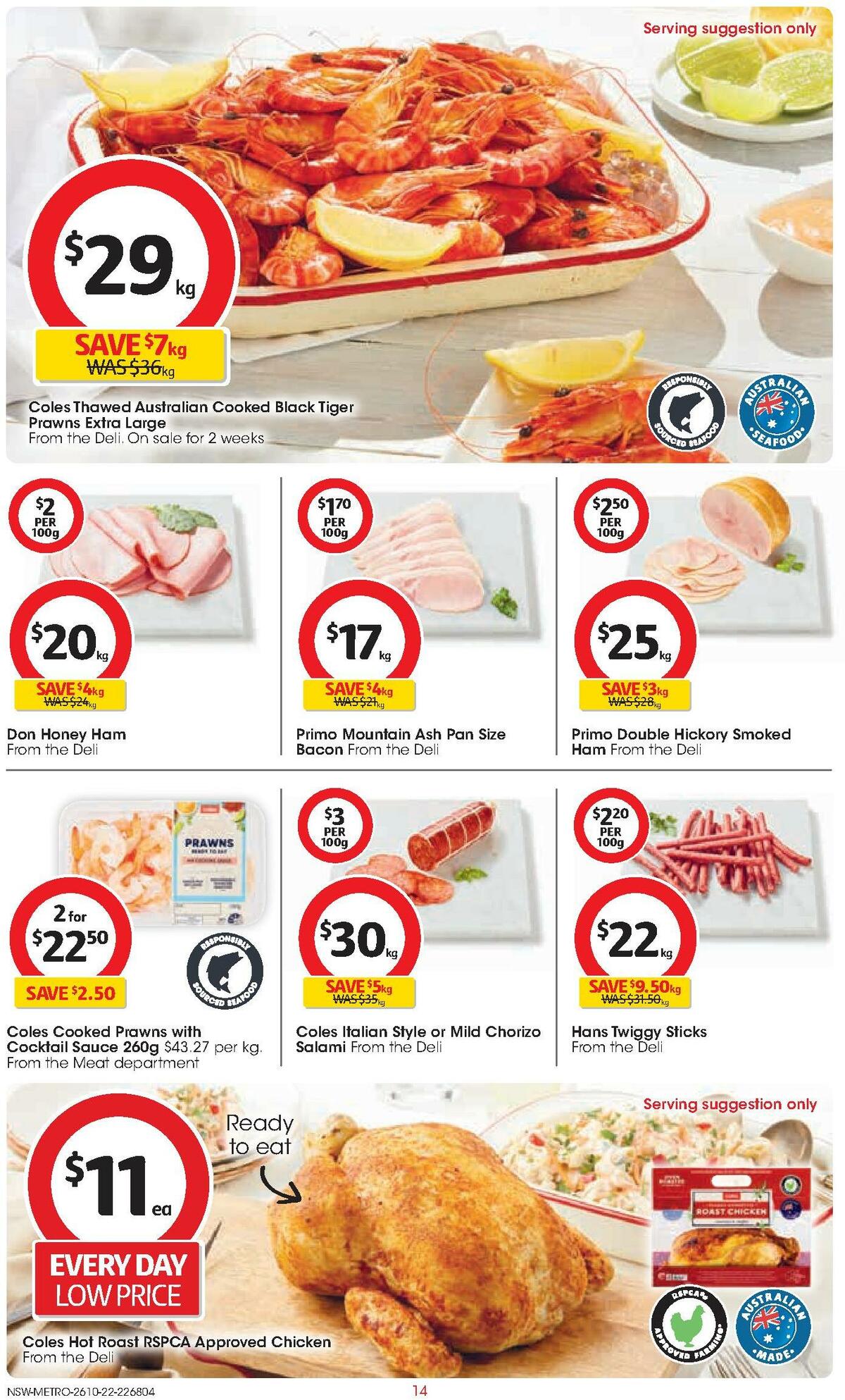 Coles Catalogues from 26 October