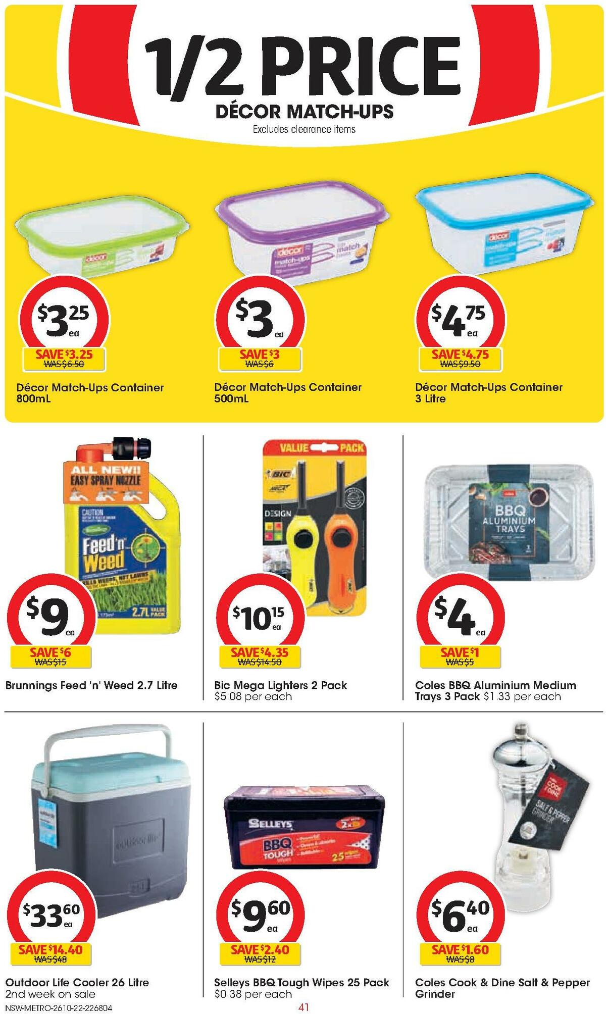 Coles Catalogues from 26 October