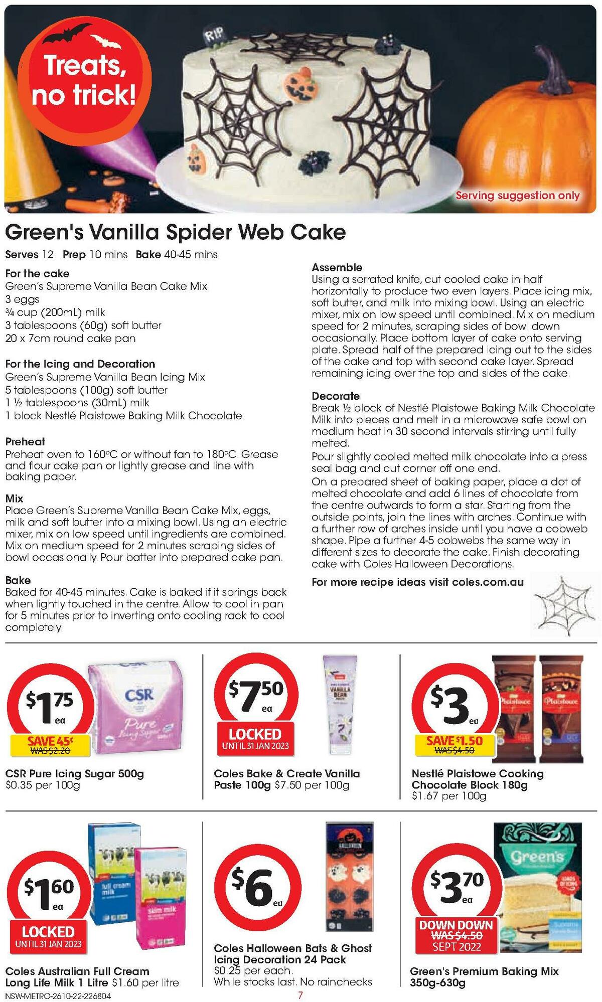 Coles Catalogues from 26 October