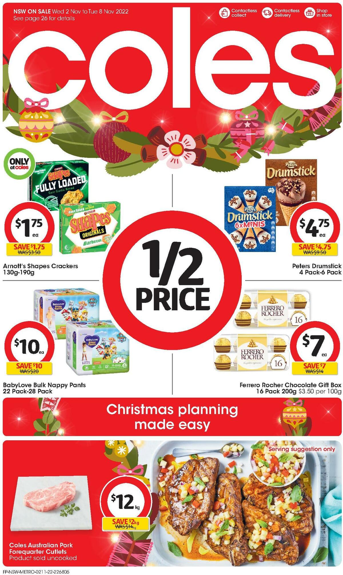 Coles Catalogues from 2 November