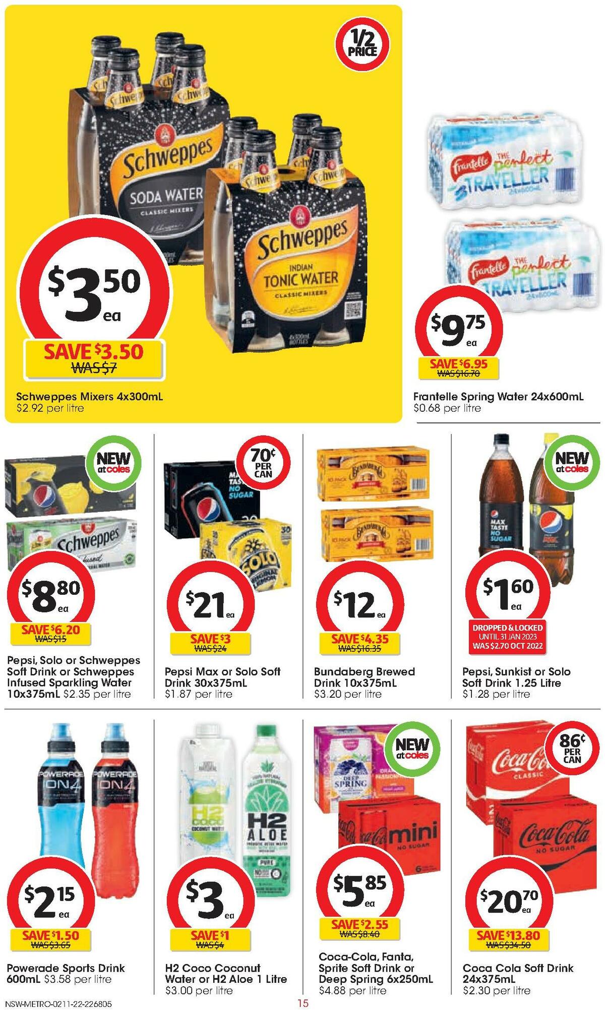 Coles Catalogues from 2 November