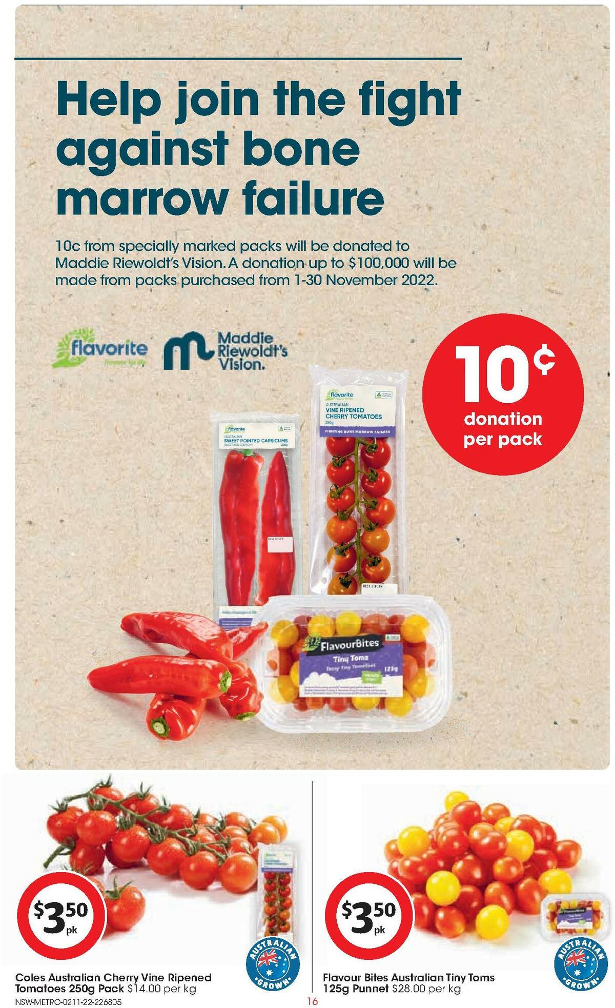Coles Catalogues from 2 November