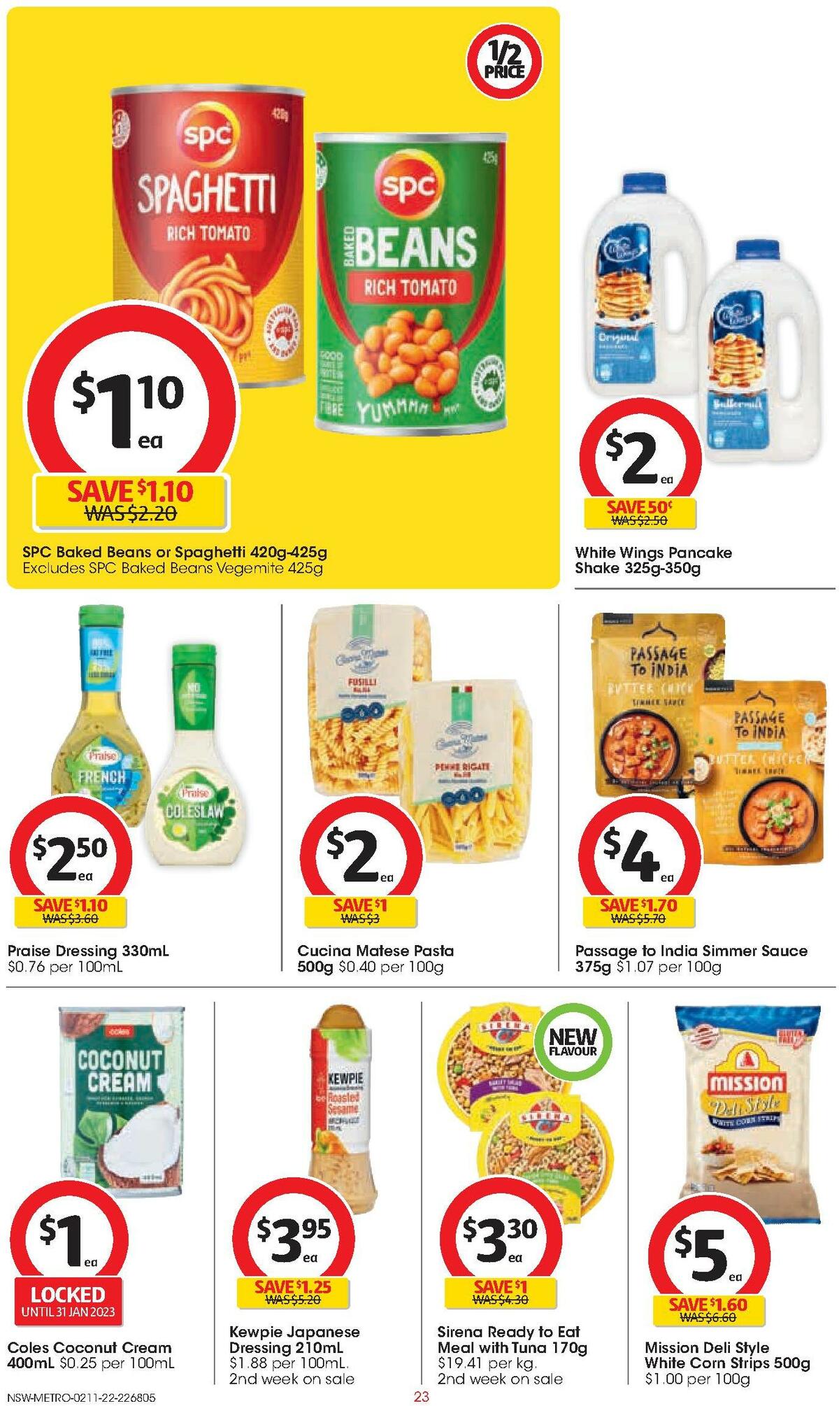 Coles Catalogues from 2 November
