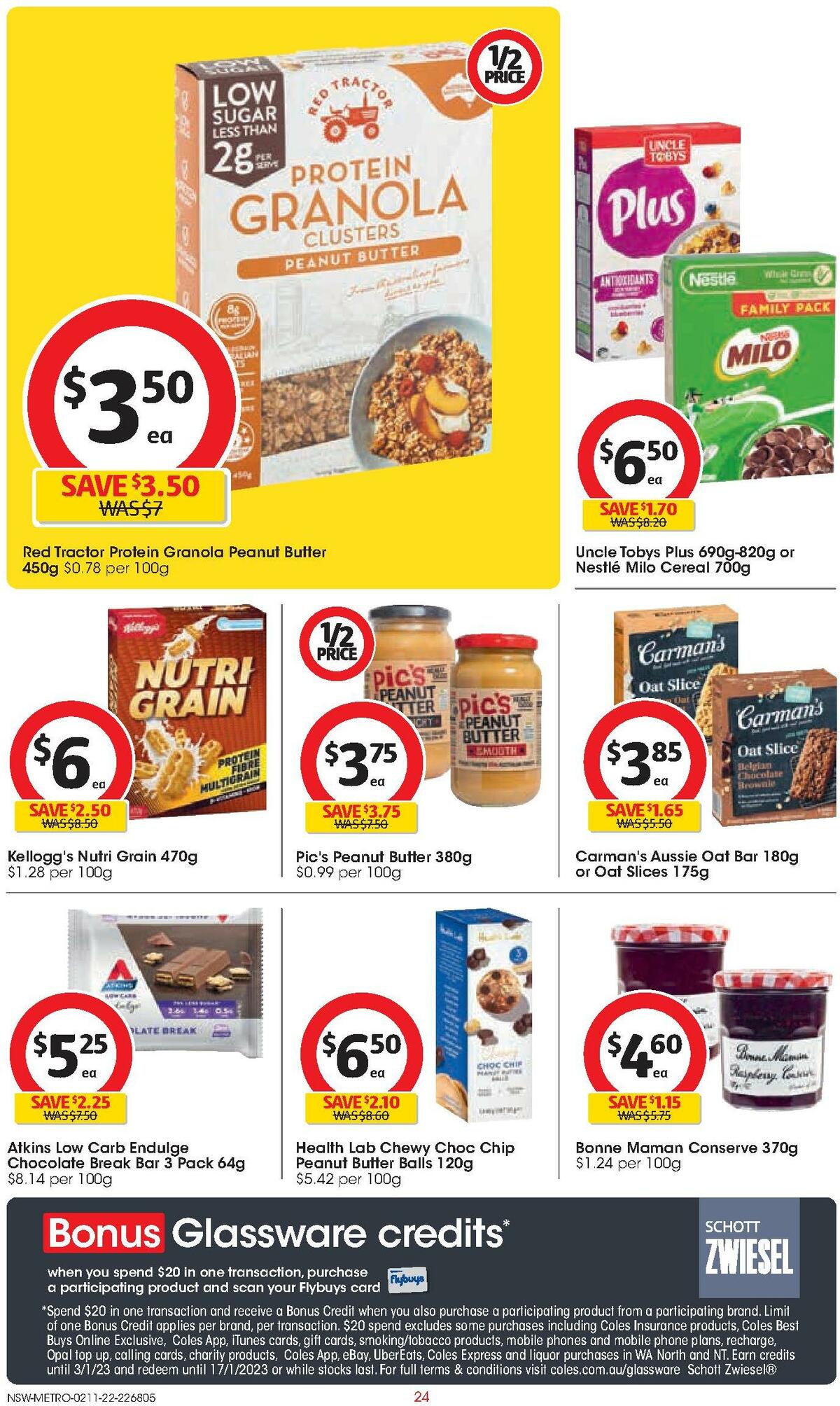 Coles Catalogues from 2 November
