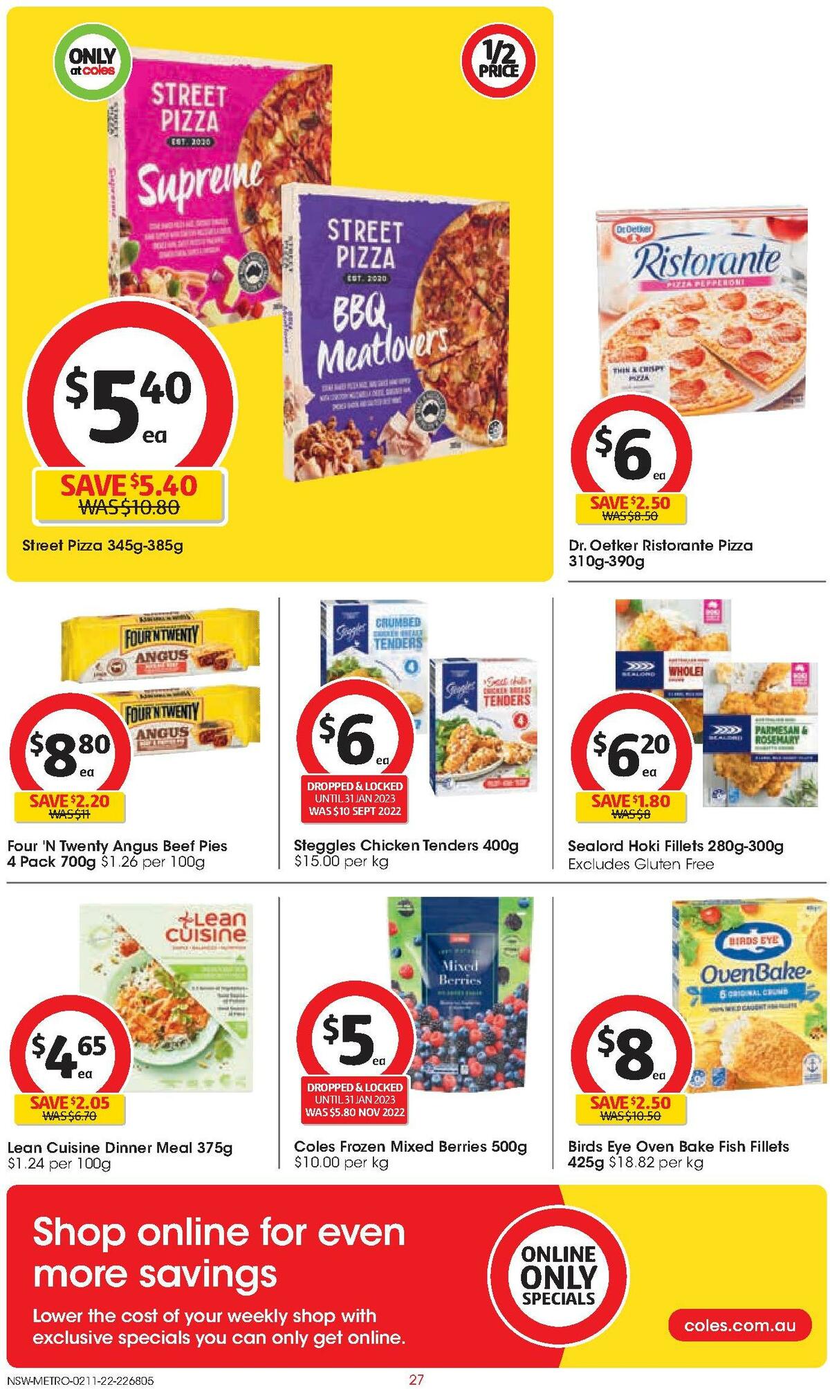 Coles Catalogues from 2 November