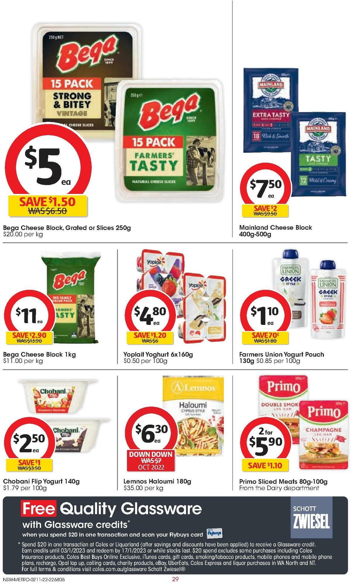 Coles Catalogues from 2 November