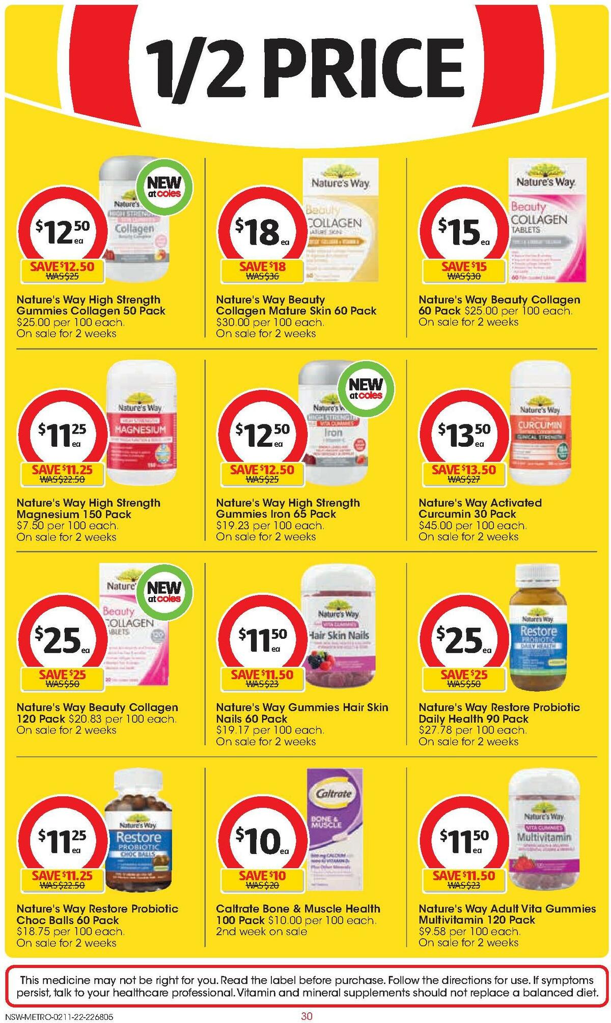 Coles Catalogues from 2 November