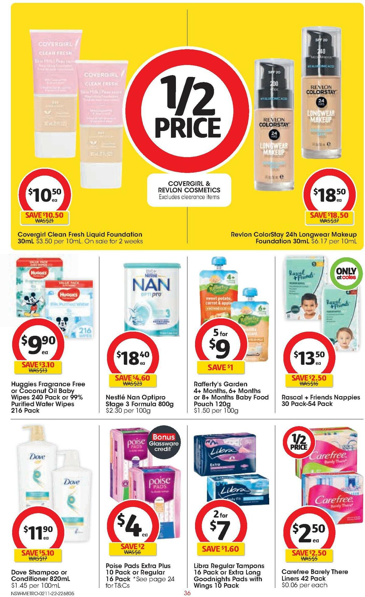 Coles Catalogues from 2 November
