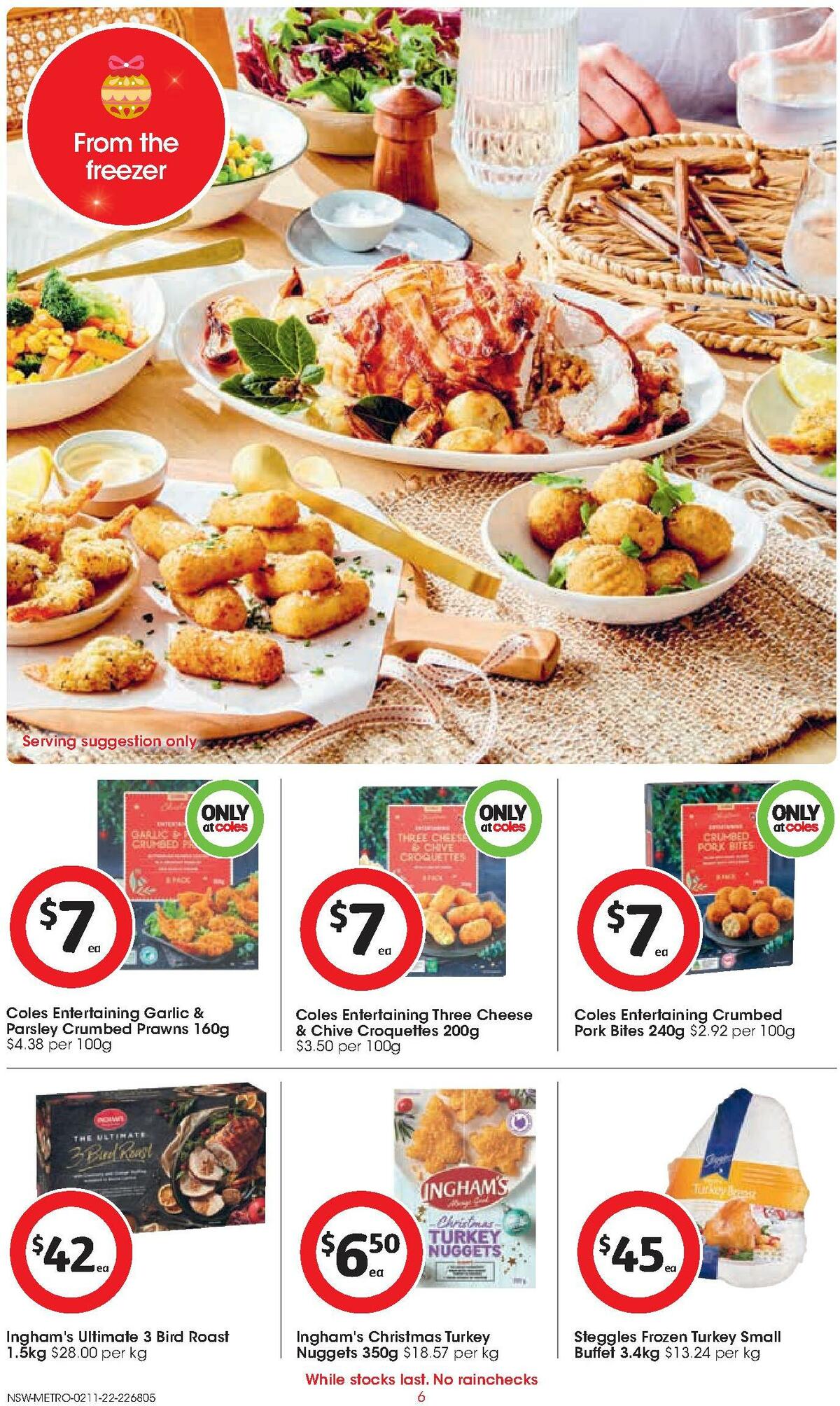 Coles Catalogues from 2 November
