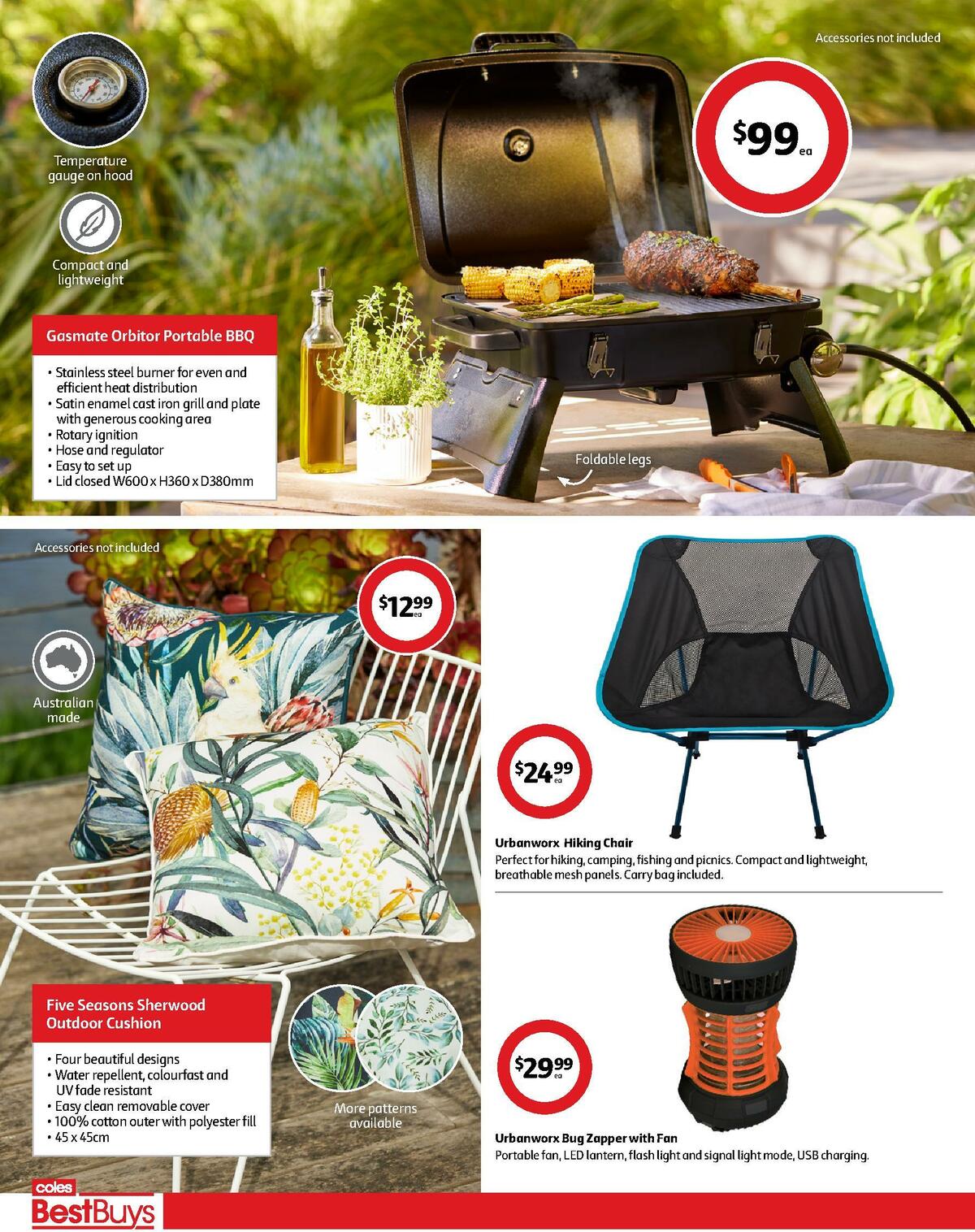 Coles Best Buys - Outdoor Living Catalogues from 4 November