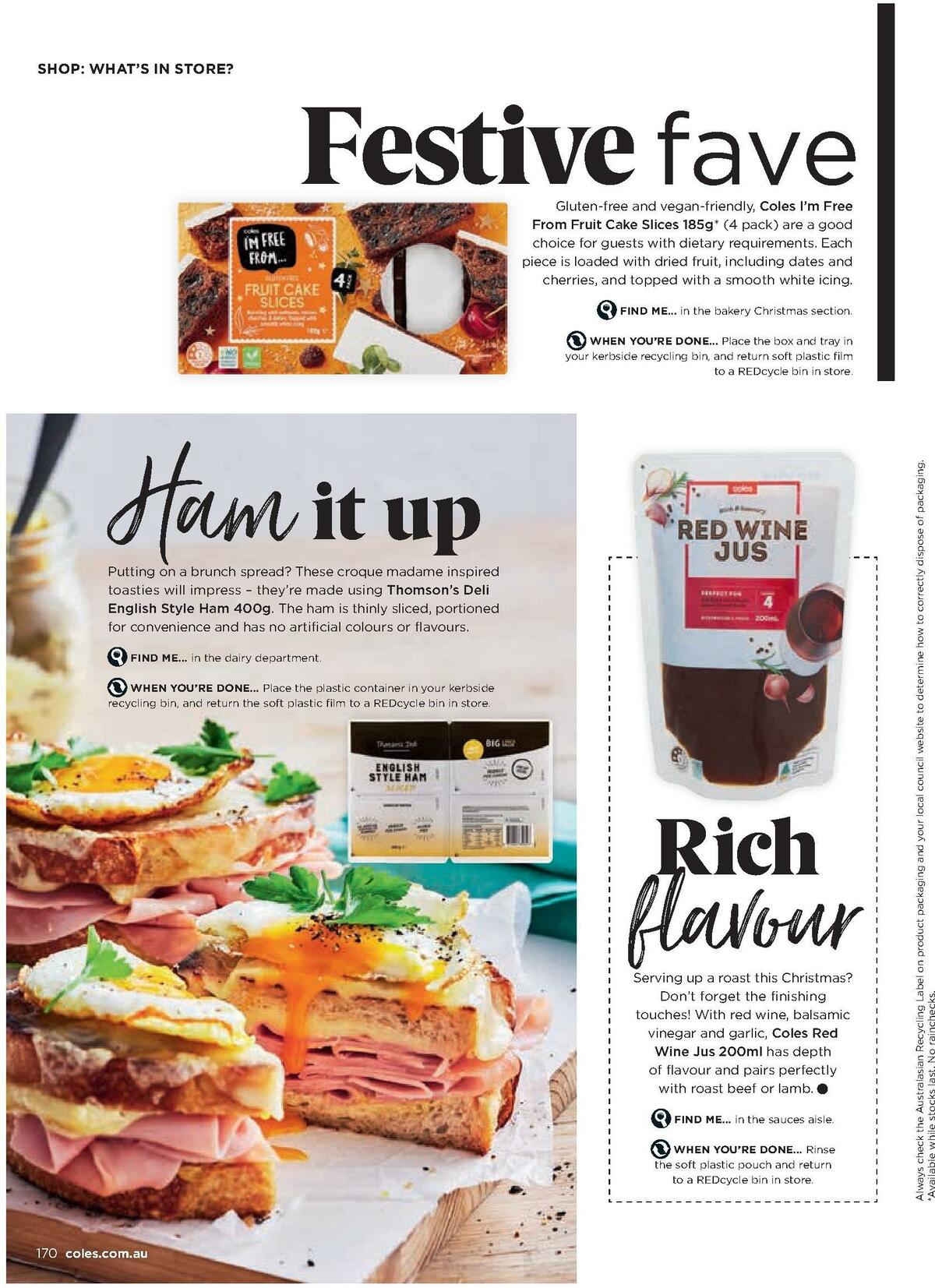 Coles Magazine November Catalogues from 1 November