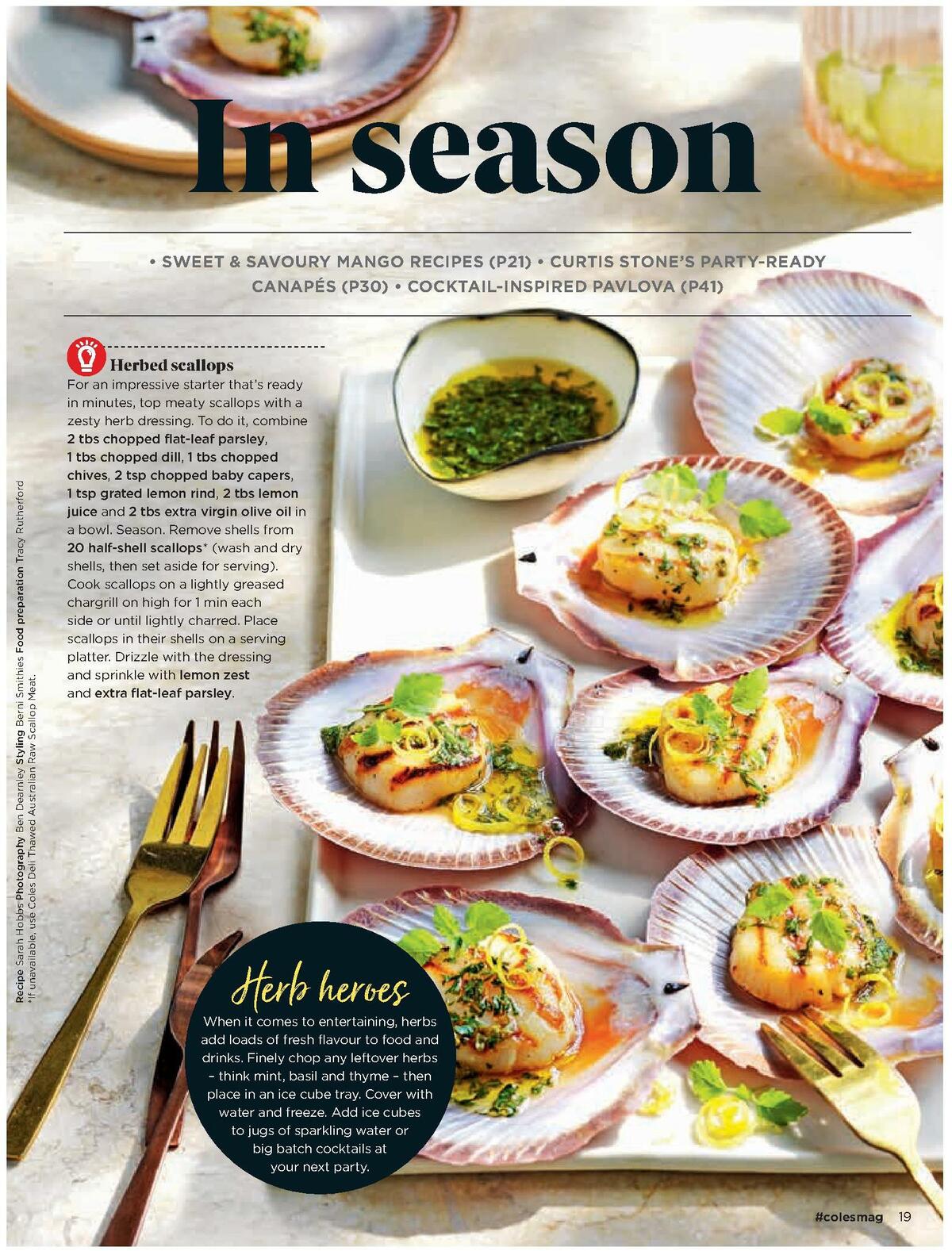 Coles Magazine November Catalogues from 1 November