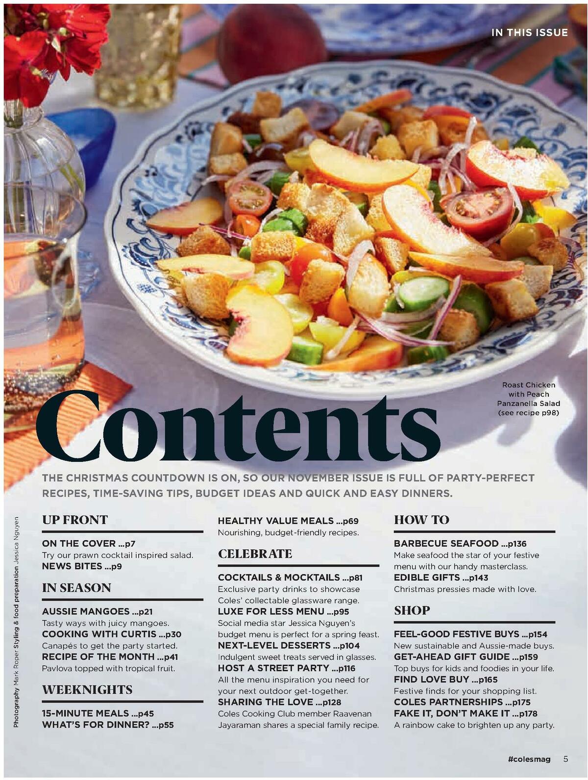 Coles Magazine November Catalogues from 1 November