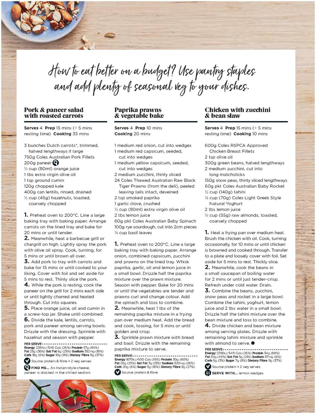 Coles Magazine November Catalogues from 1 November