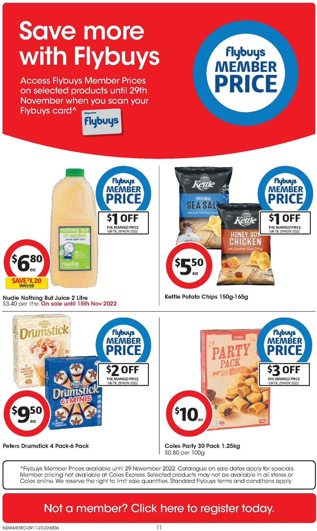 Coles Catalogues from 9 November