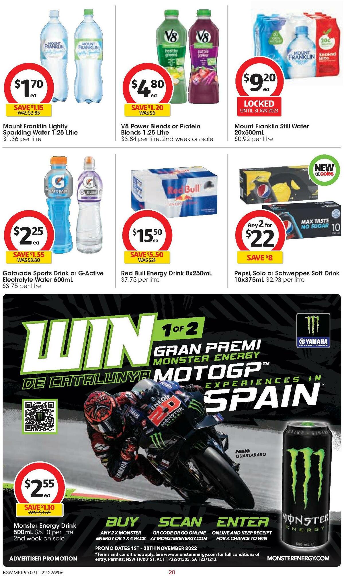 Coles Catalogues from 9 November