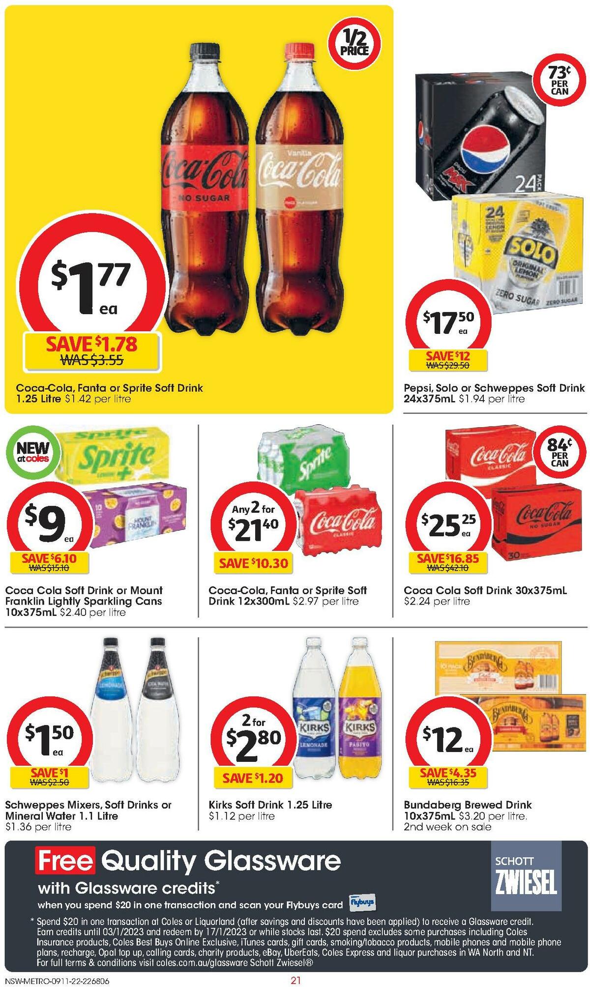Coles Catalogues from 9 November