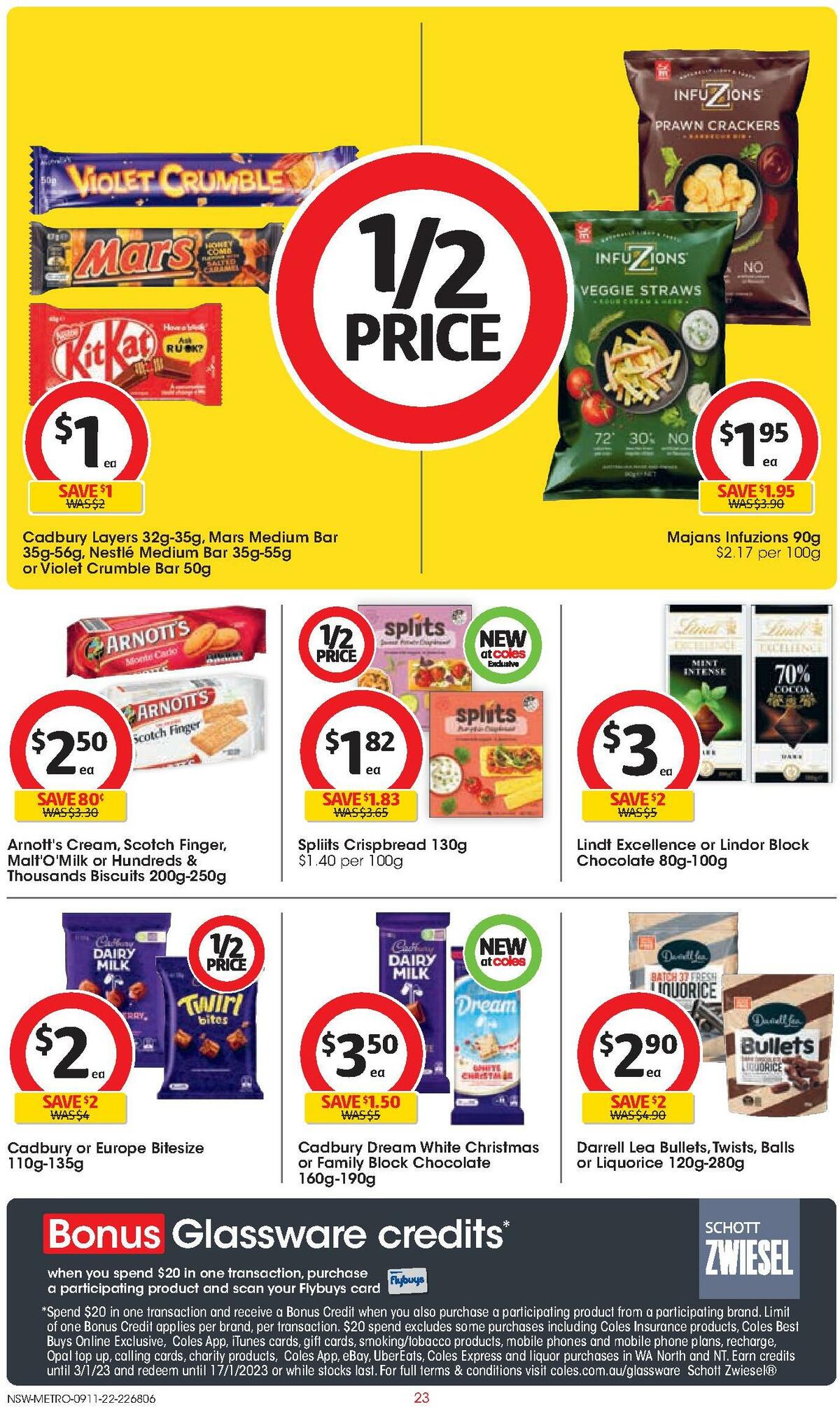Coles Catalogues from 9 November
