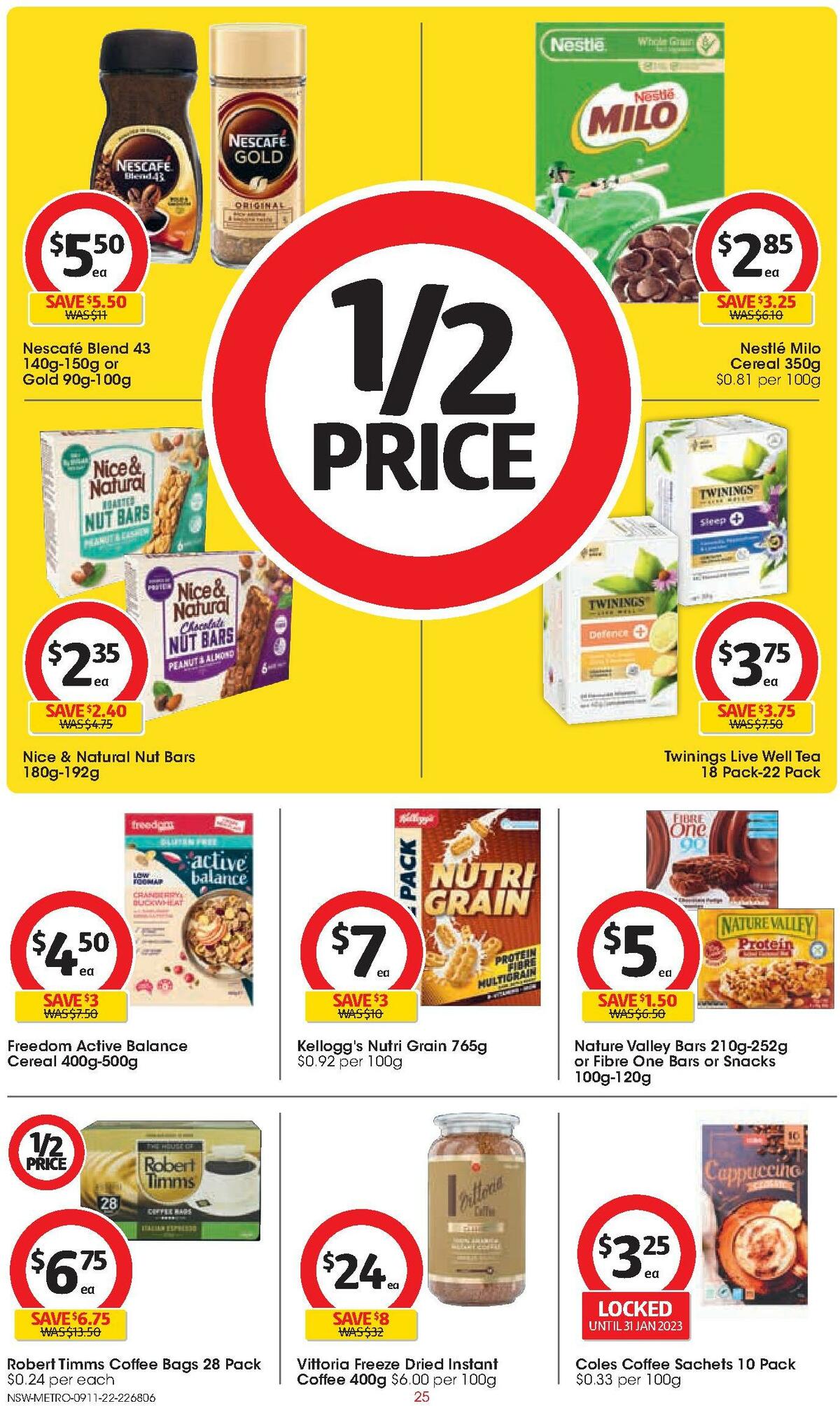 Coles Catalogues from 9 November