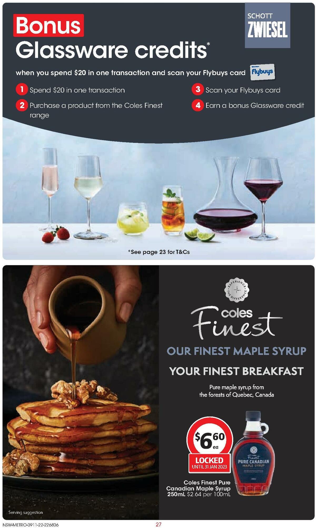 Coles Catalogues from 9 November