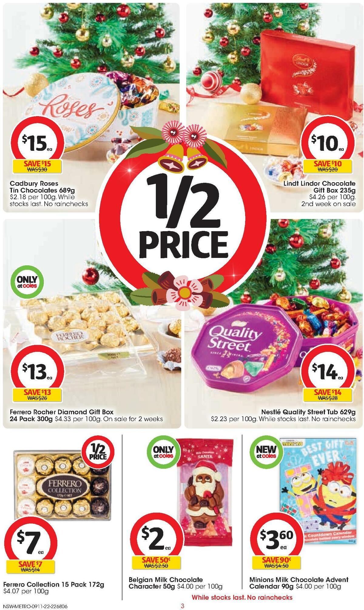 Coles Catalogues from 9 November