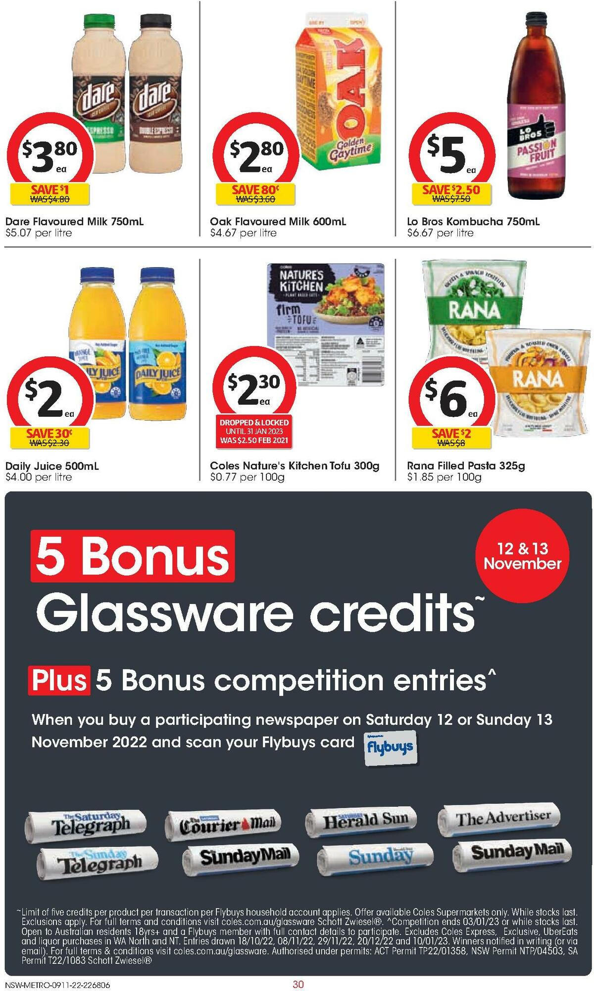 Coles Catalogues from 9 November