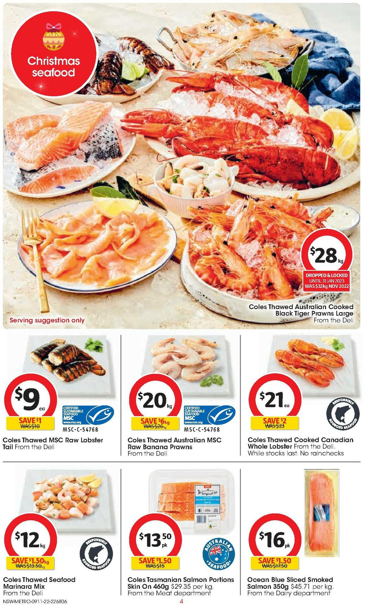 Coles Catalogues from 9 November