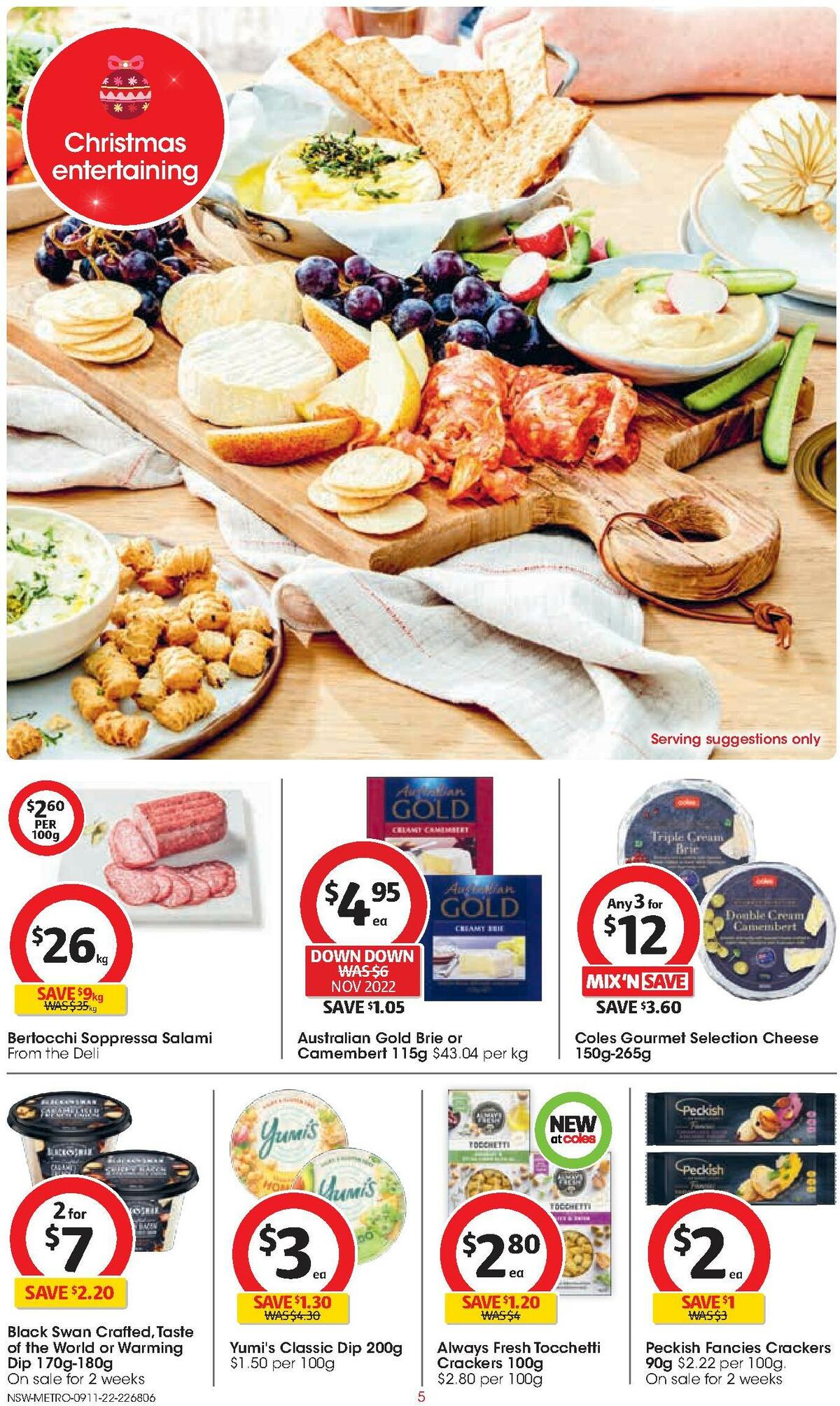 Coles Catalogues from 9 November