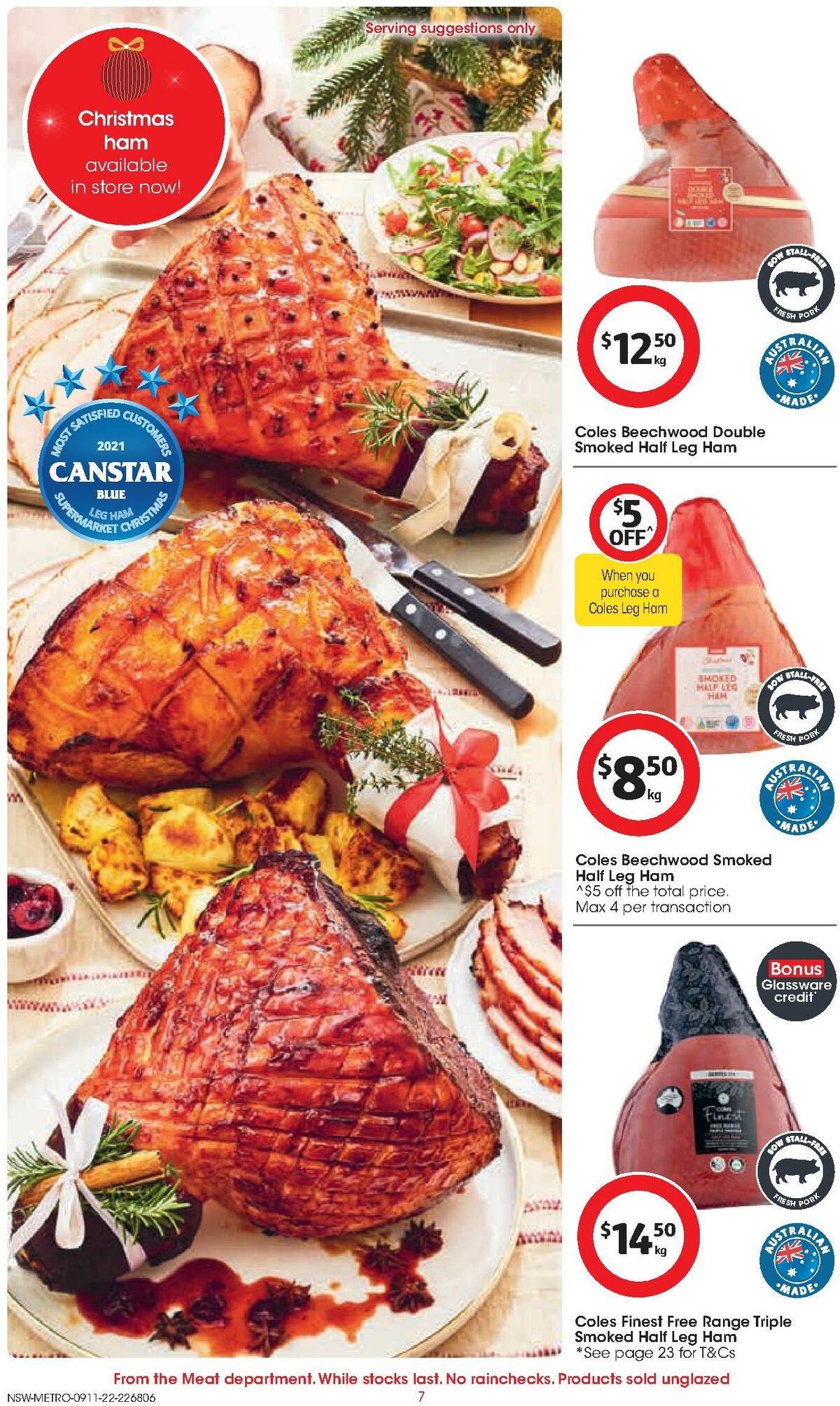 Coles Catalogues from 9 November