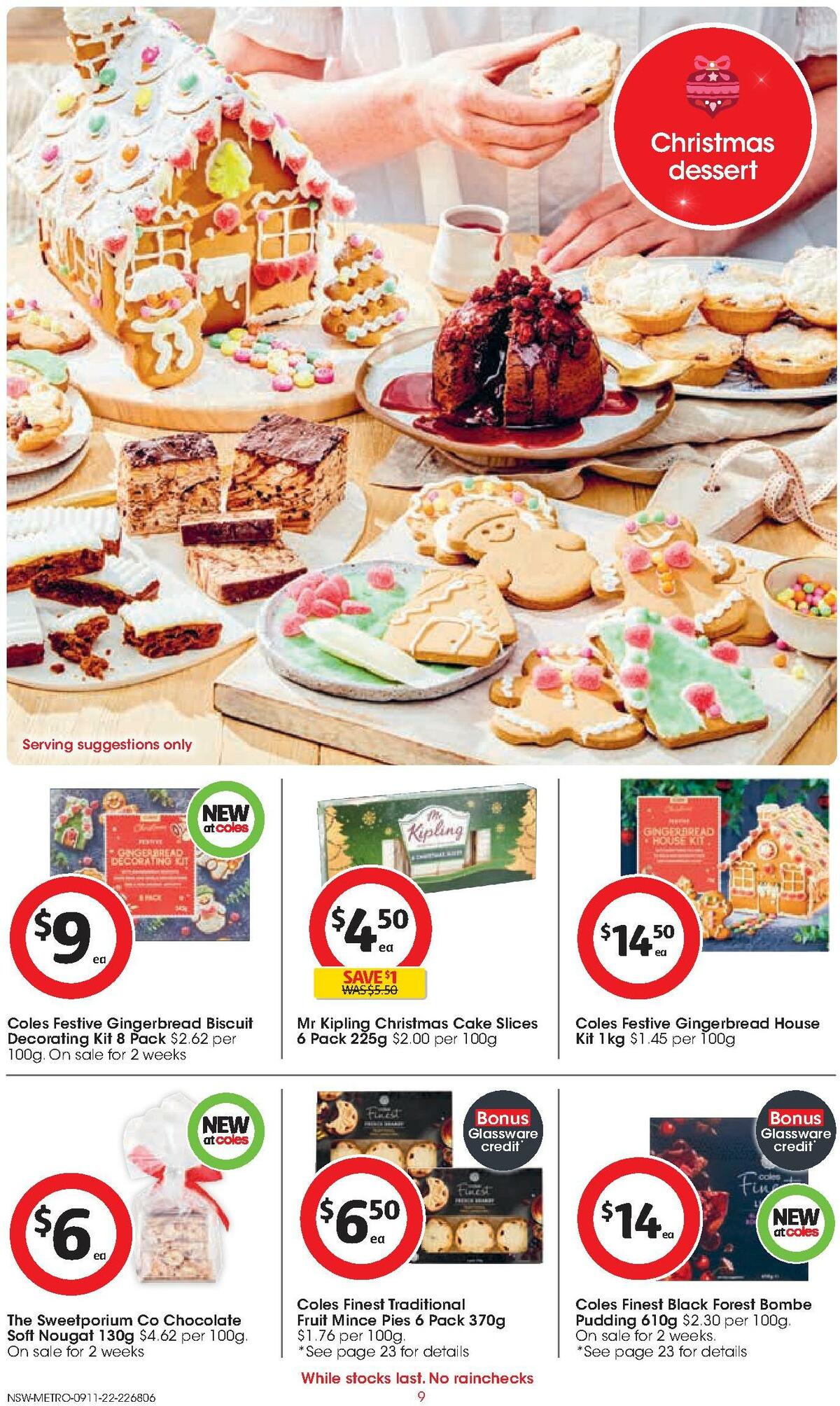 Coles Catalogues from 9 November