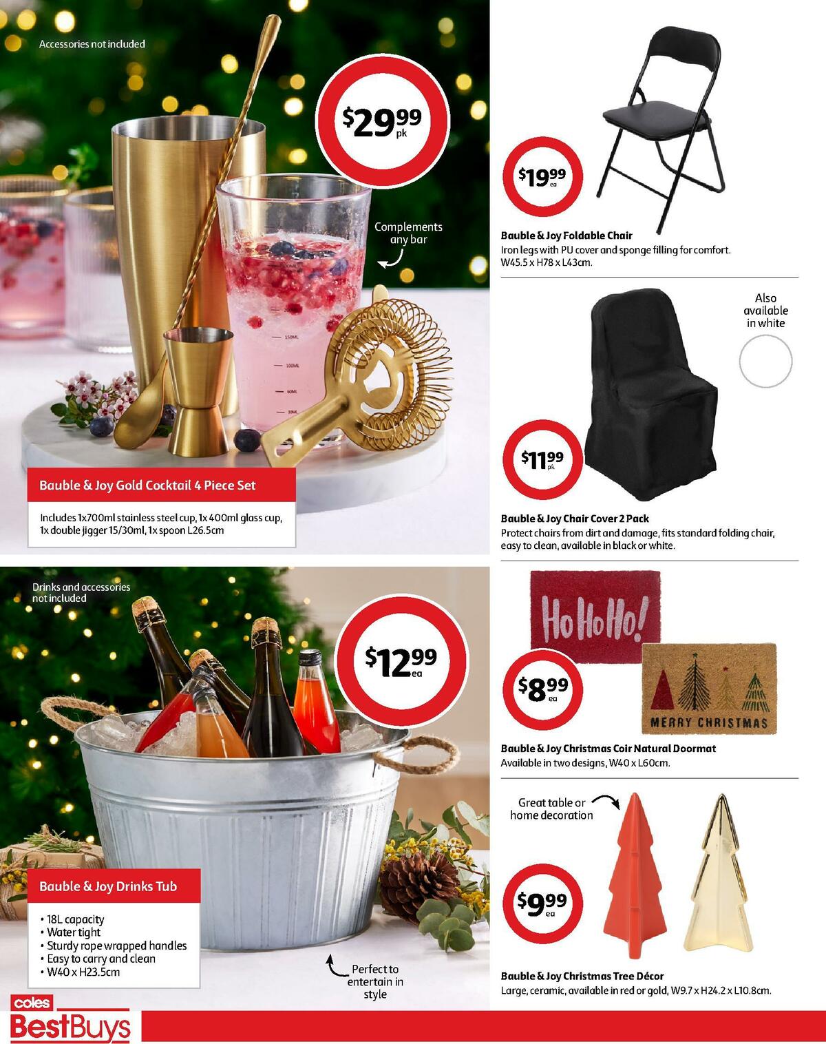Coles Best Buys - Christmas Entertaining Catalogues from 11 November