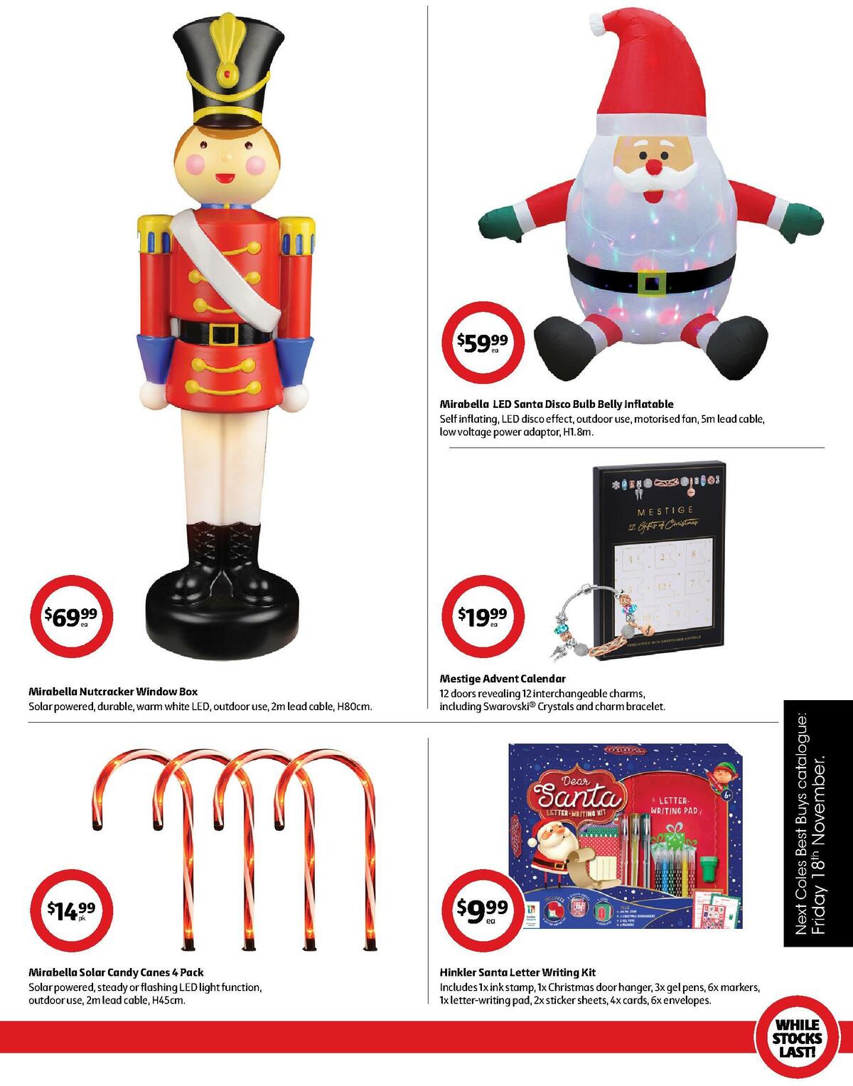 Coles Best Buys - Christmas Entertaining Catalogues from 11 November