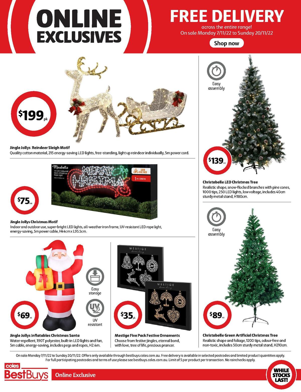 Coles Best Buys - Christmas Entertaining Catalogues from 11 November