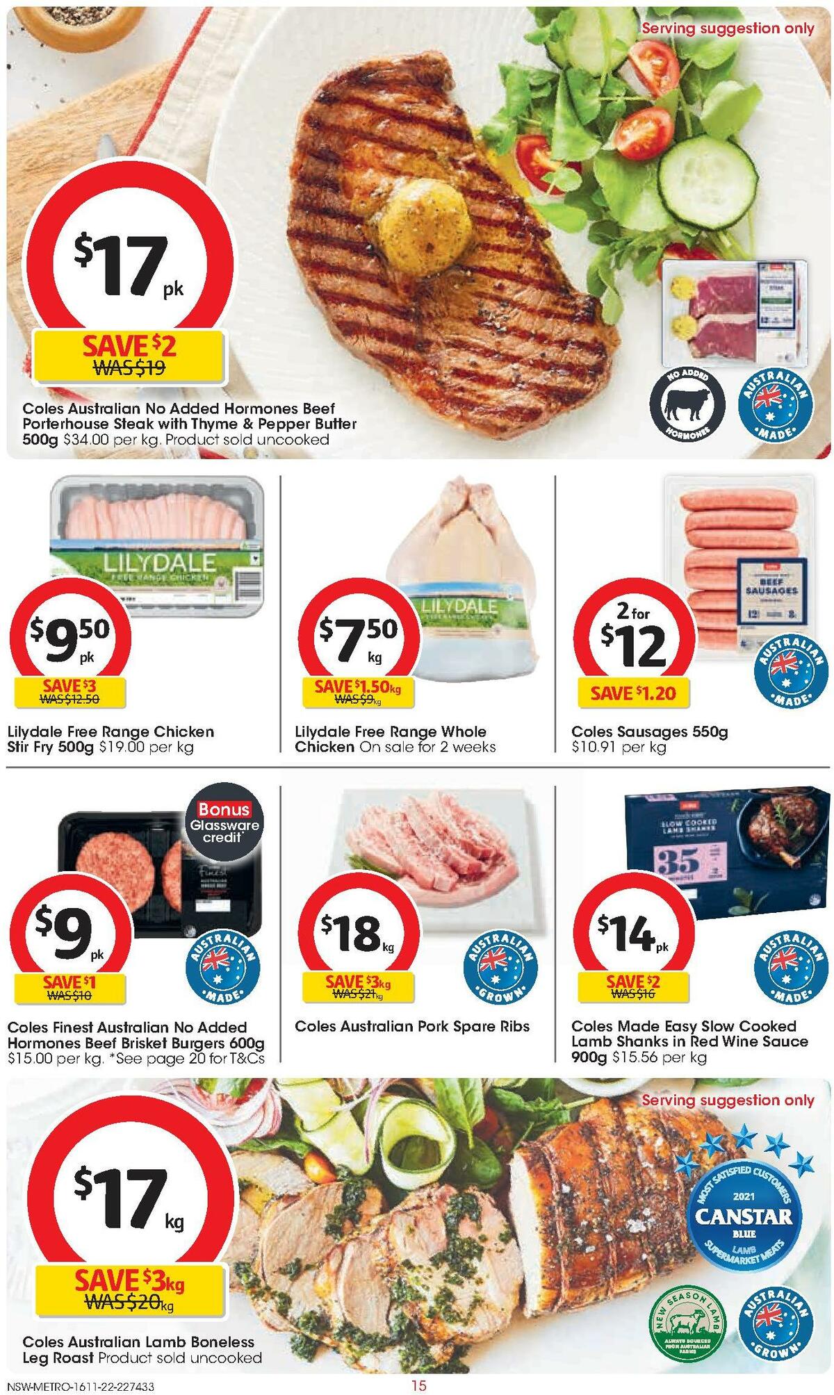 Coles Catalogues from 16 November