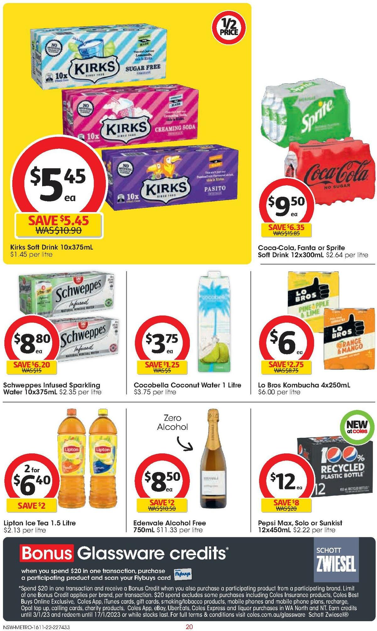 Coles Catalogues from 16 November