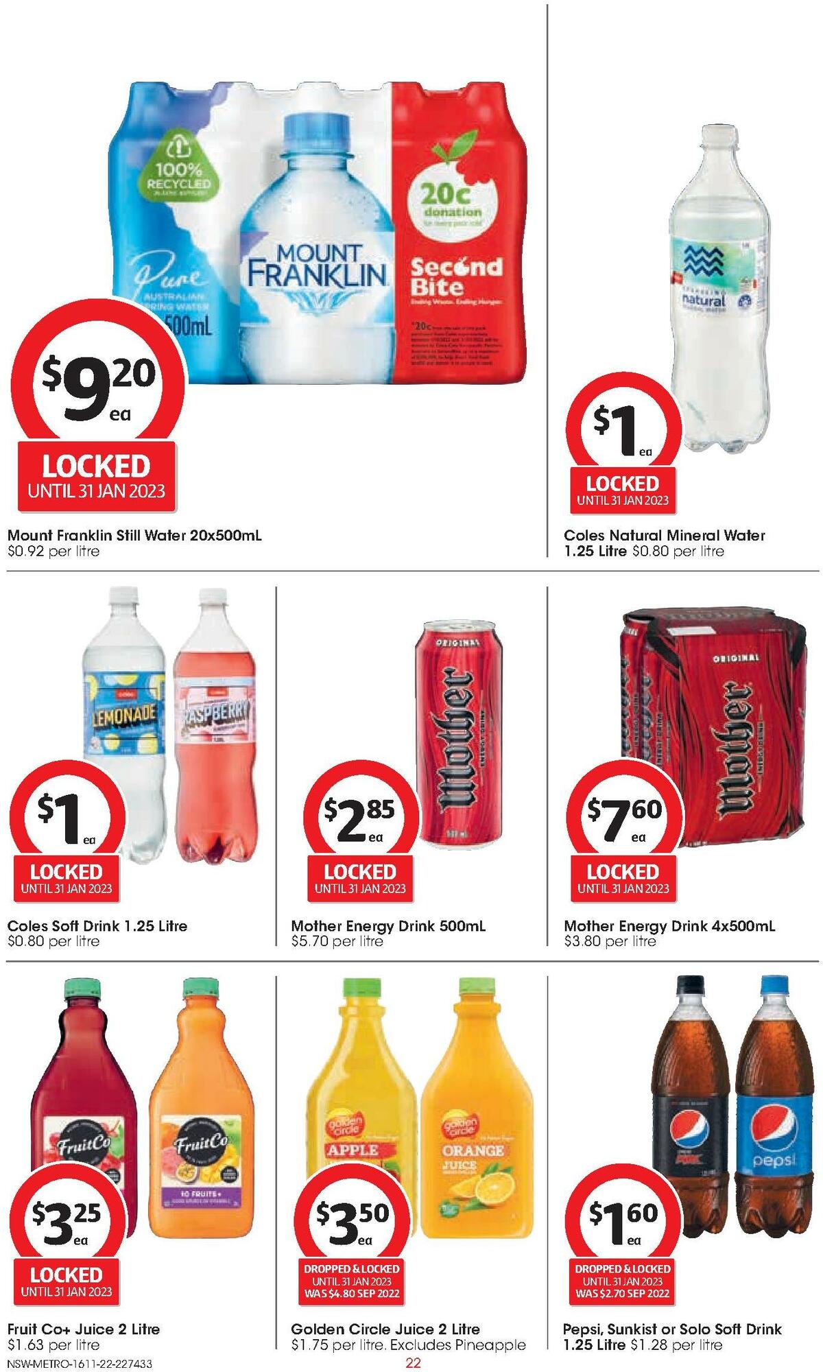 Coles Catalogues from 16 November