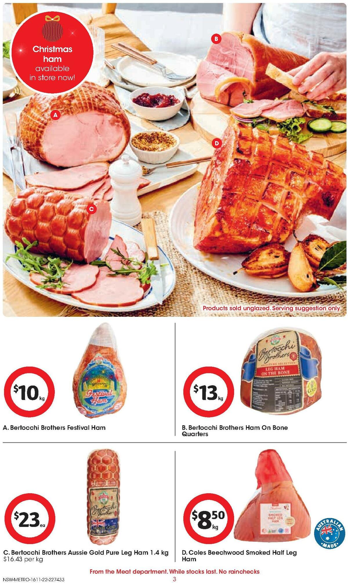 Coles Catalogues from 16 November