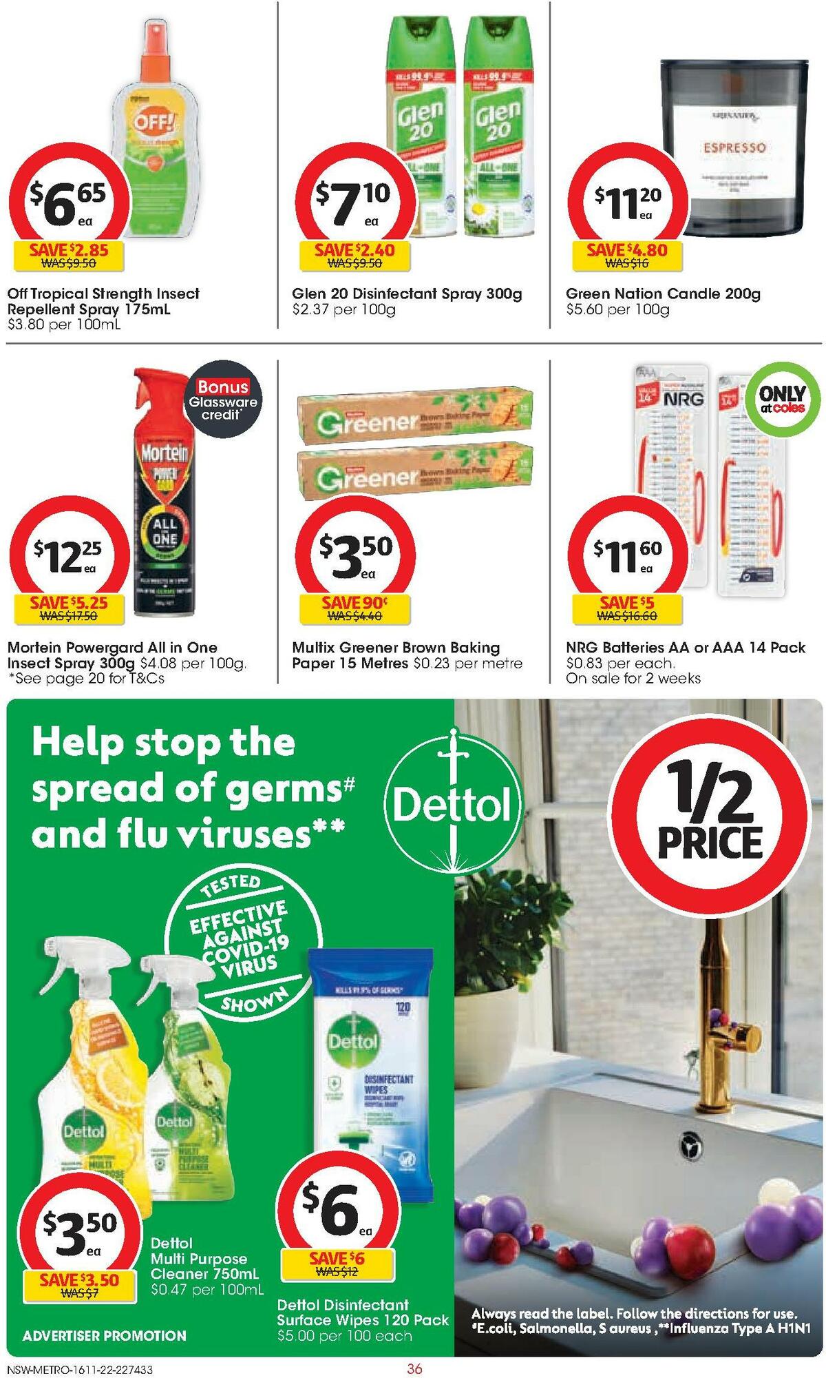Coles Catalogues from 16 November