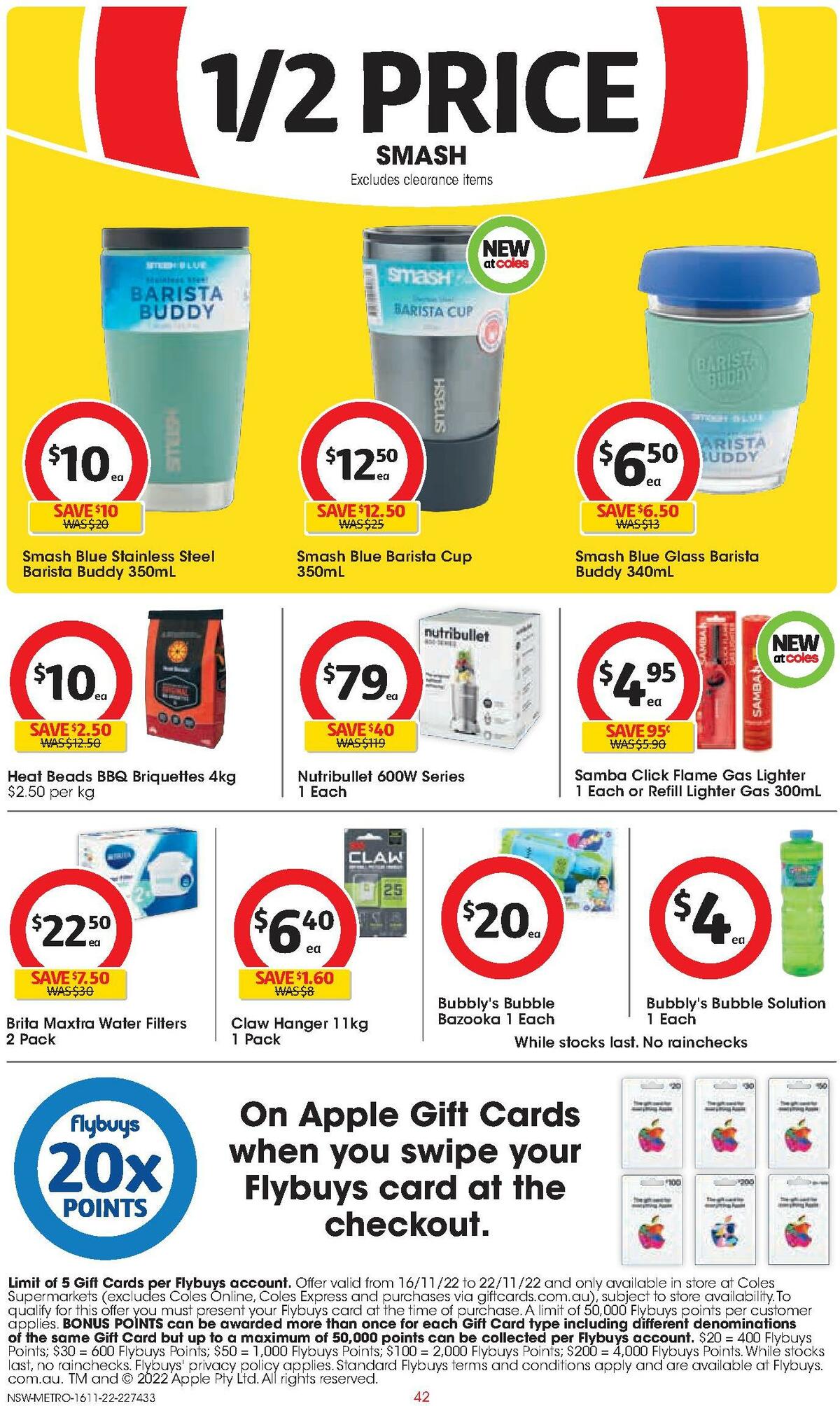 Coles Catalogues from 16 November
