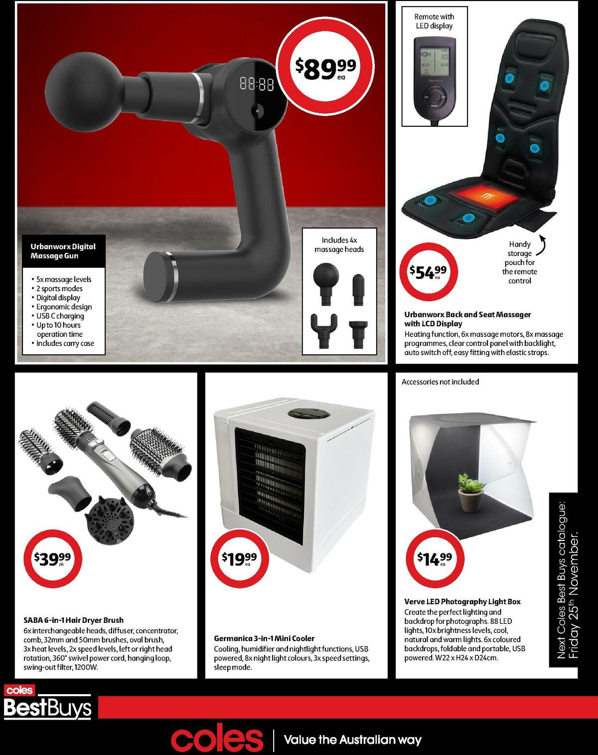 Coles Best Buys - Black Friday Catalogues from 18 November