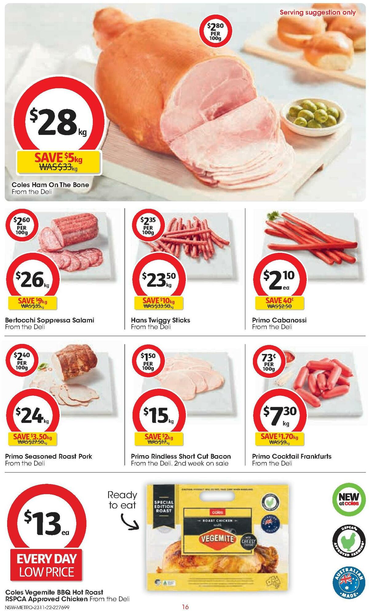 Coles Catalogues from 23 November