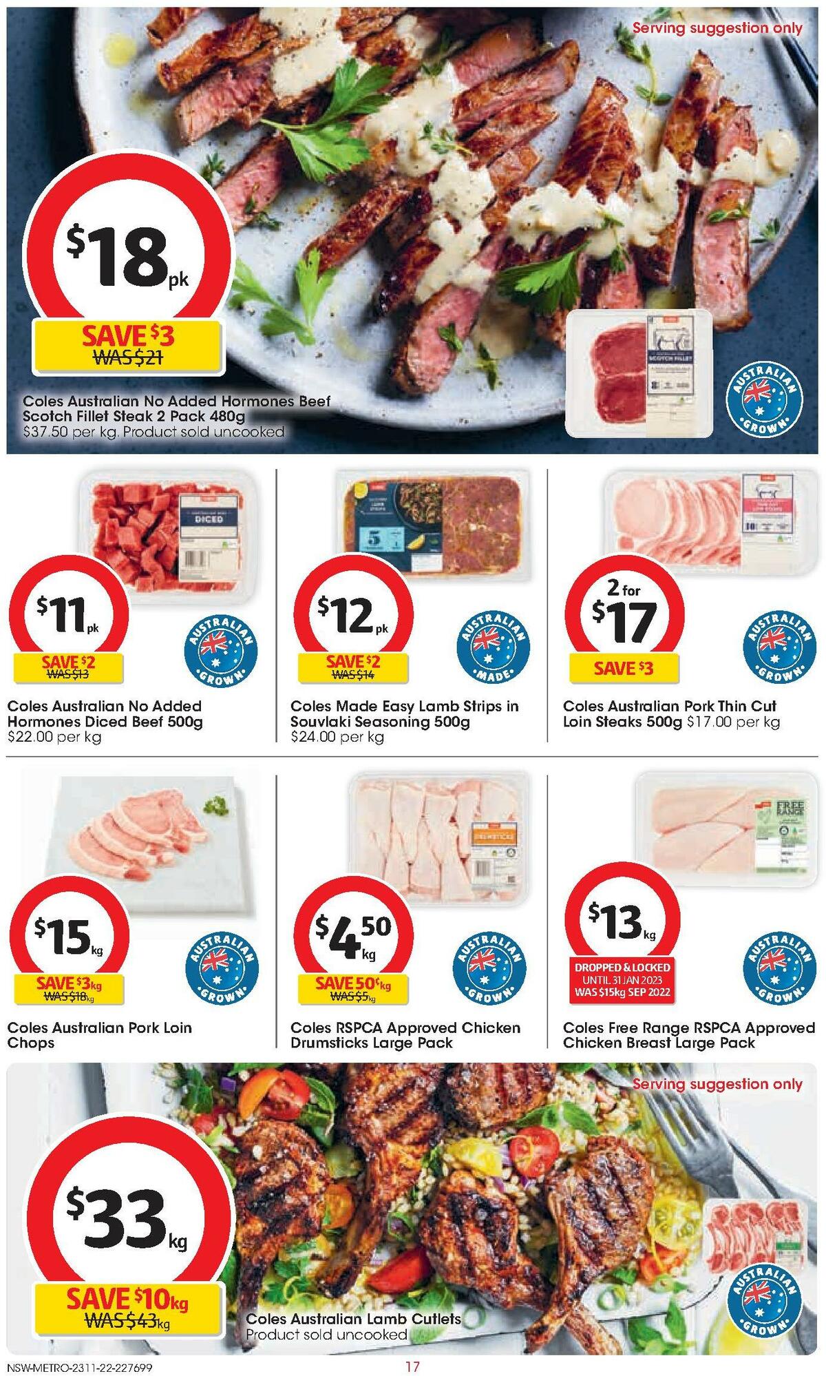 Coles Catalogues from 23 November