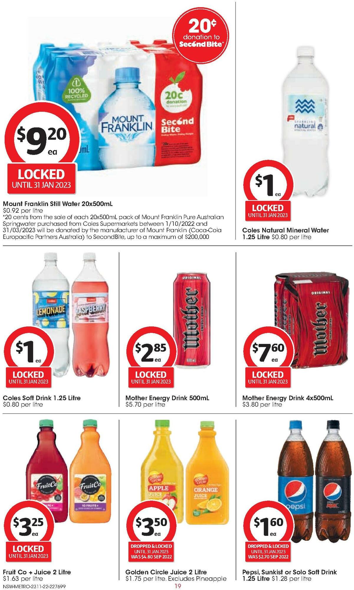 Coles Catalogues from 23 November