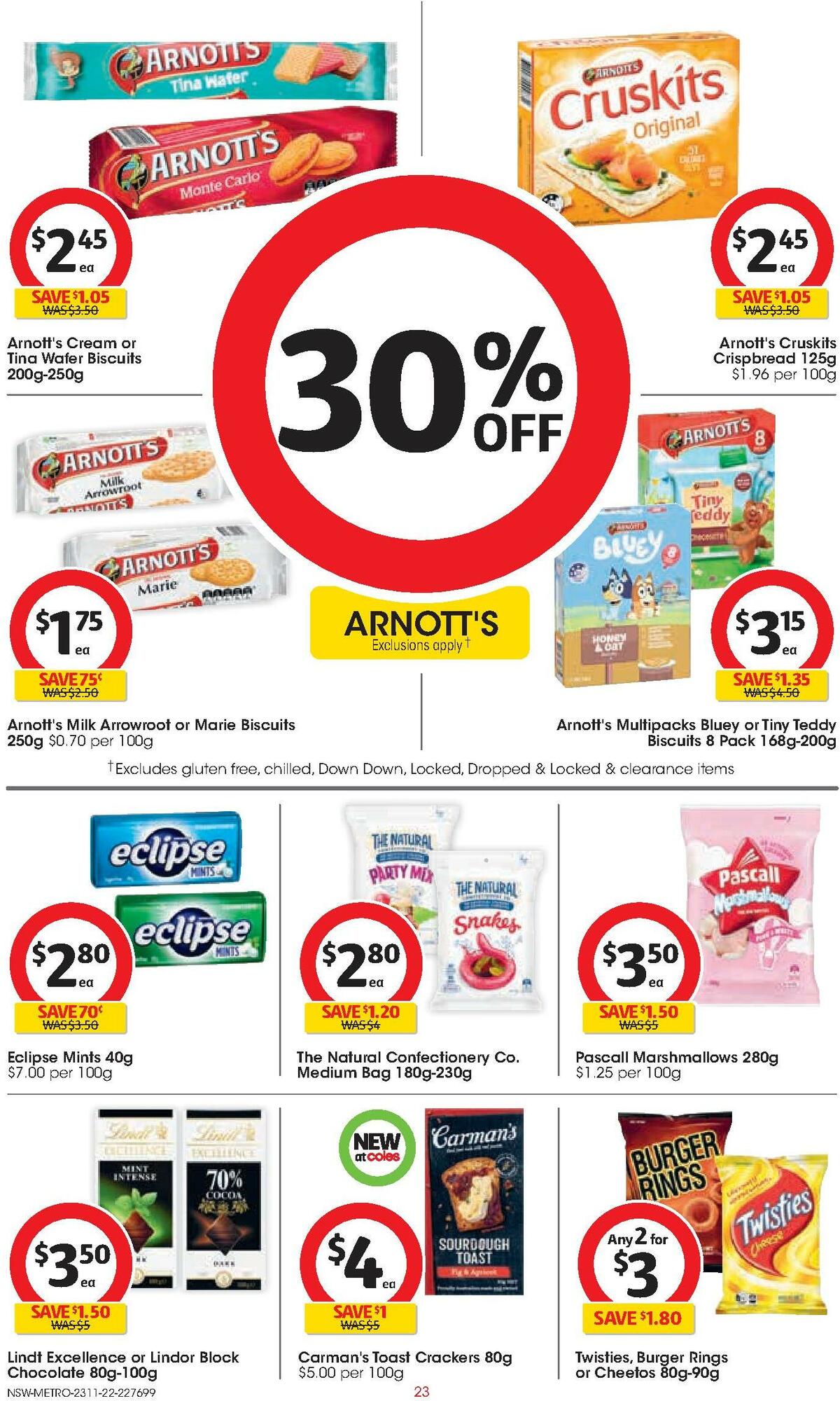 Coles Catalogues from 23 November
