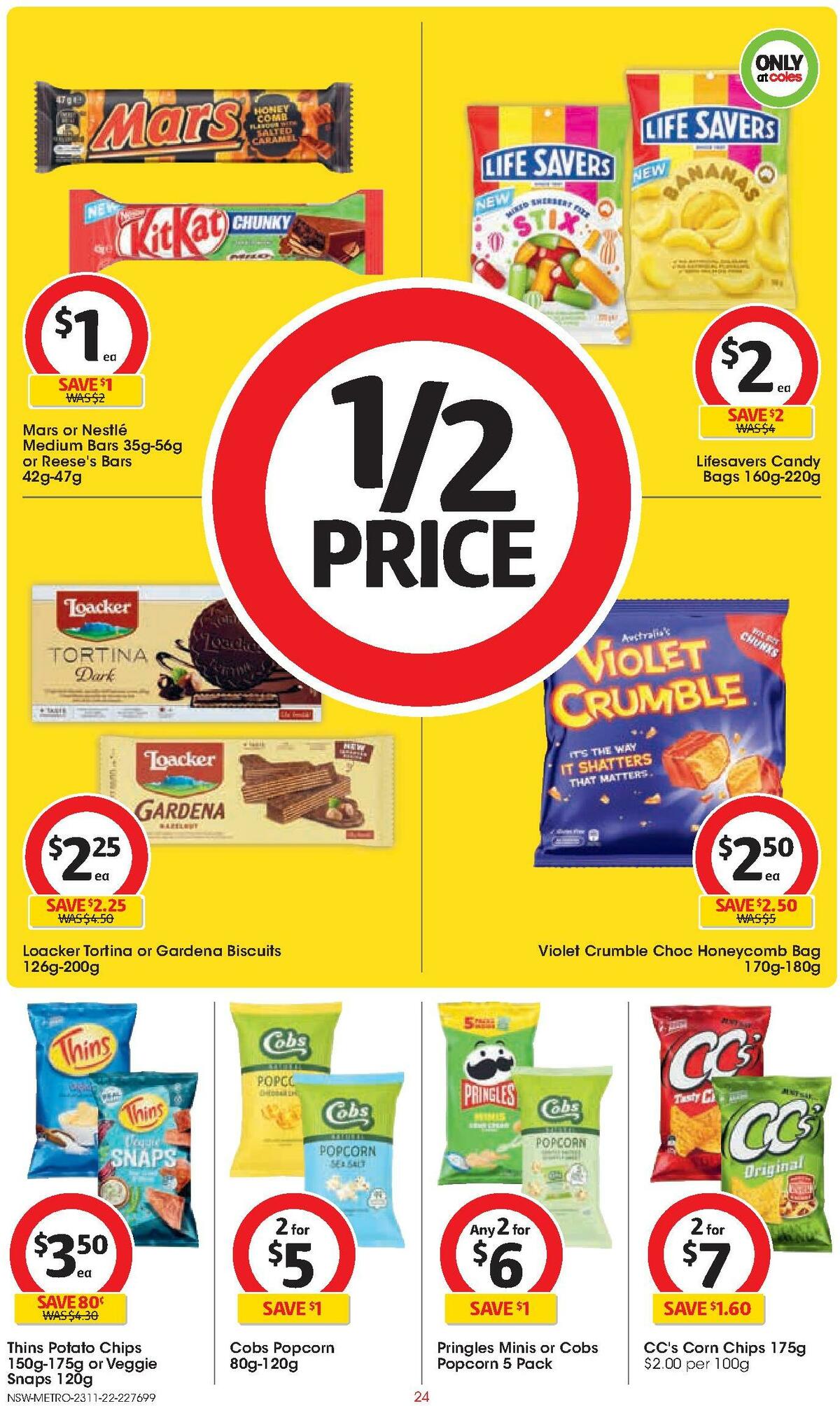 Coles Catalogues from 23 November