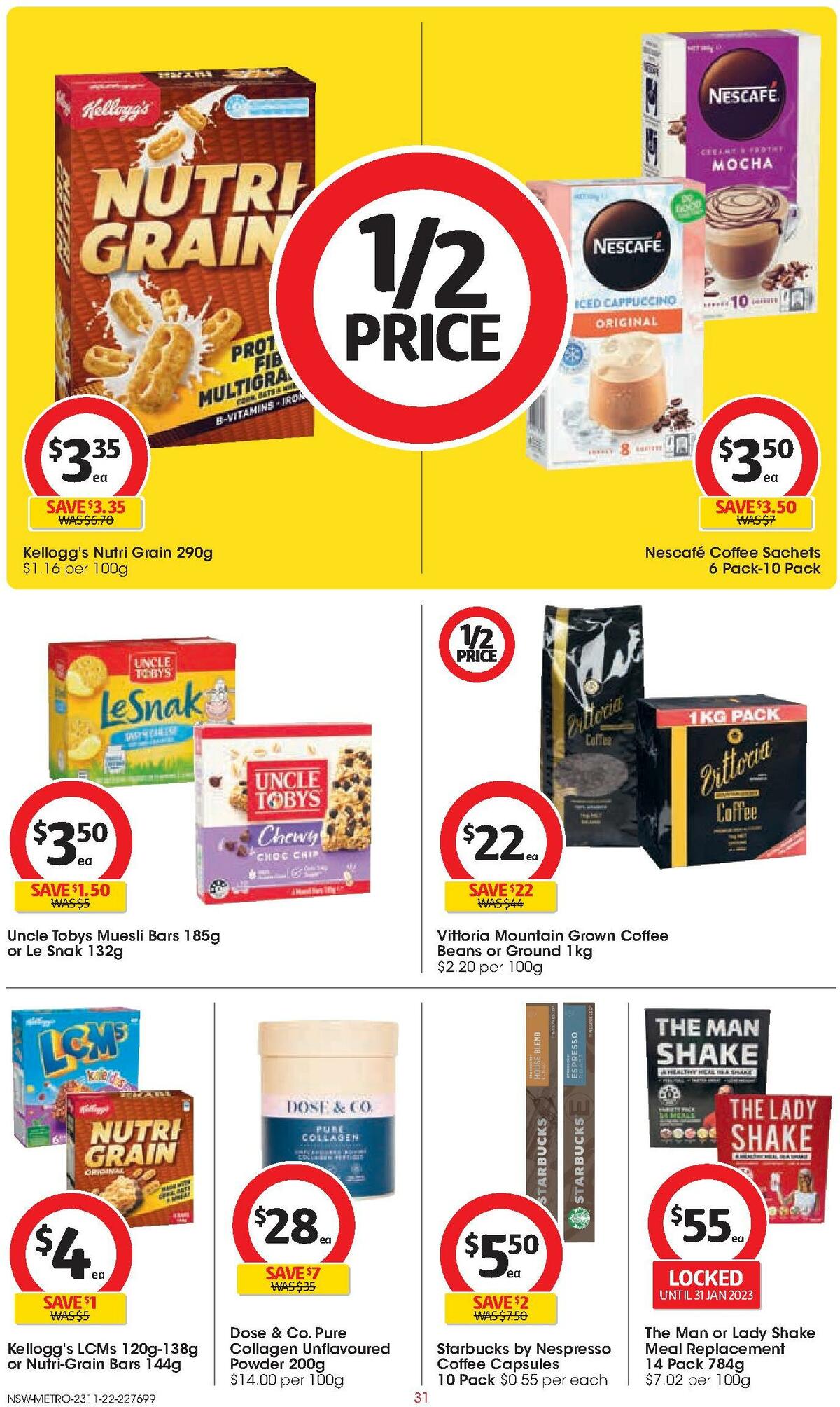 Coles Catalogues from 23 November
