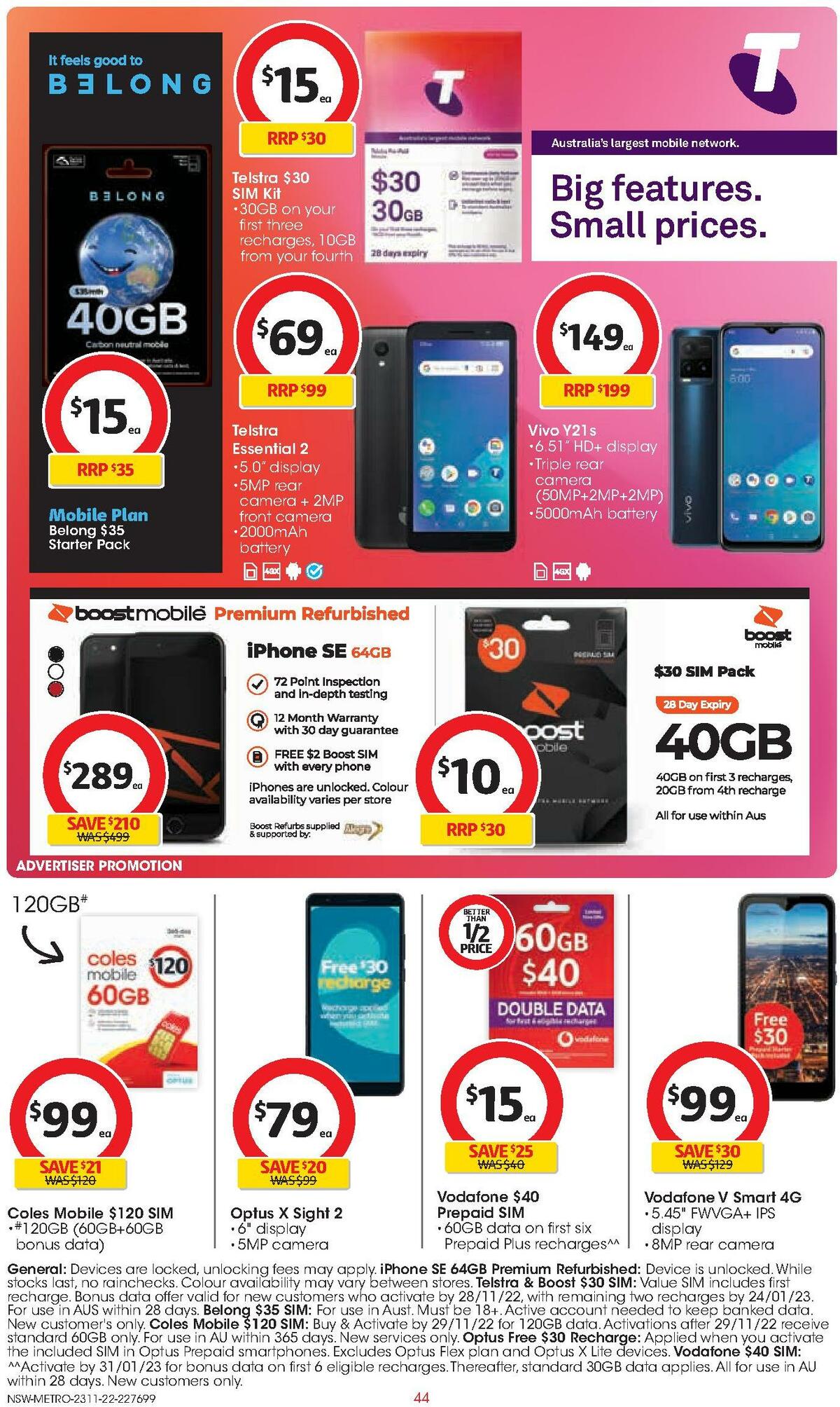 Coles Catalogues from 23 November