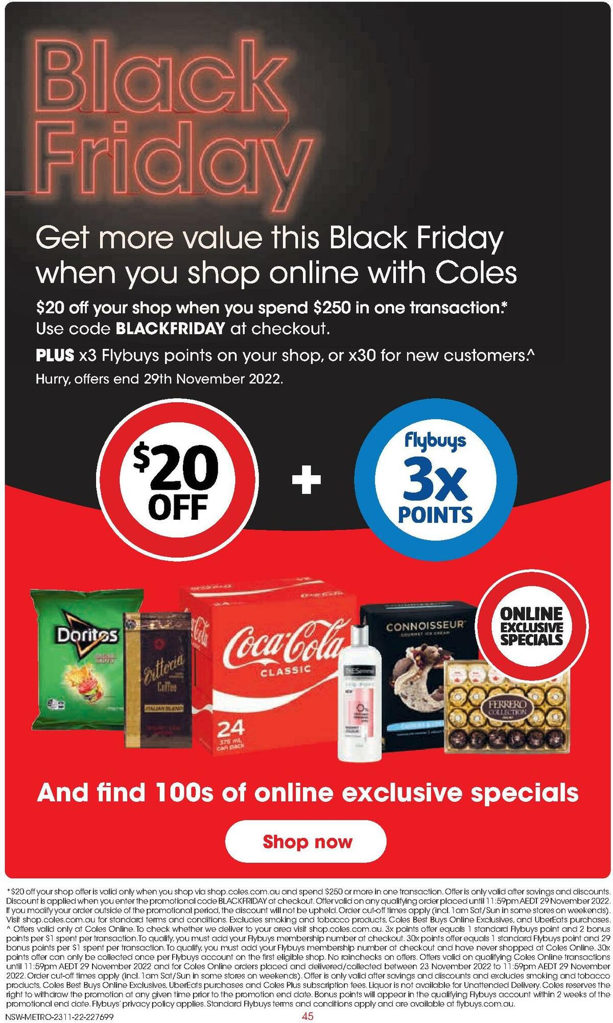 Coles Catalogues from 23 November