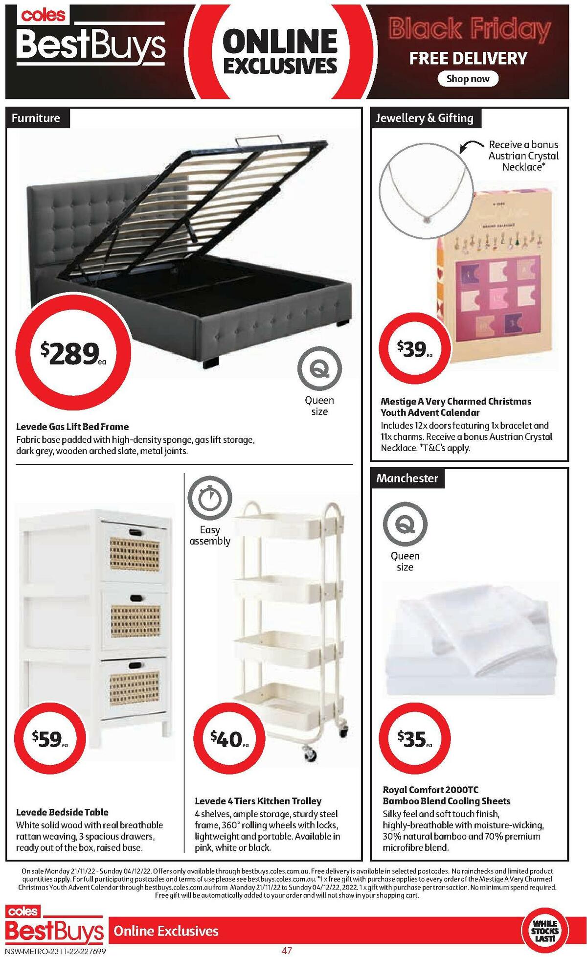 Coles Catalogues from 23 November