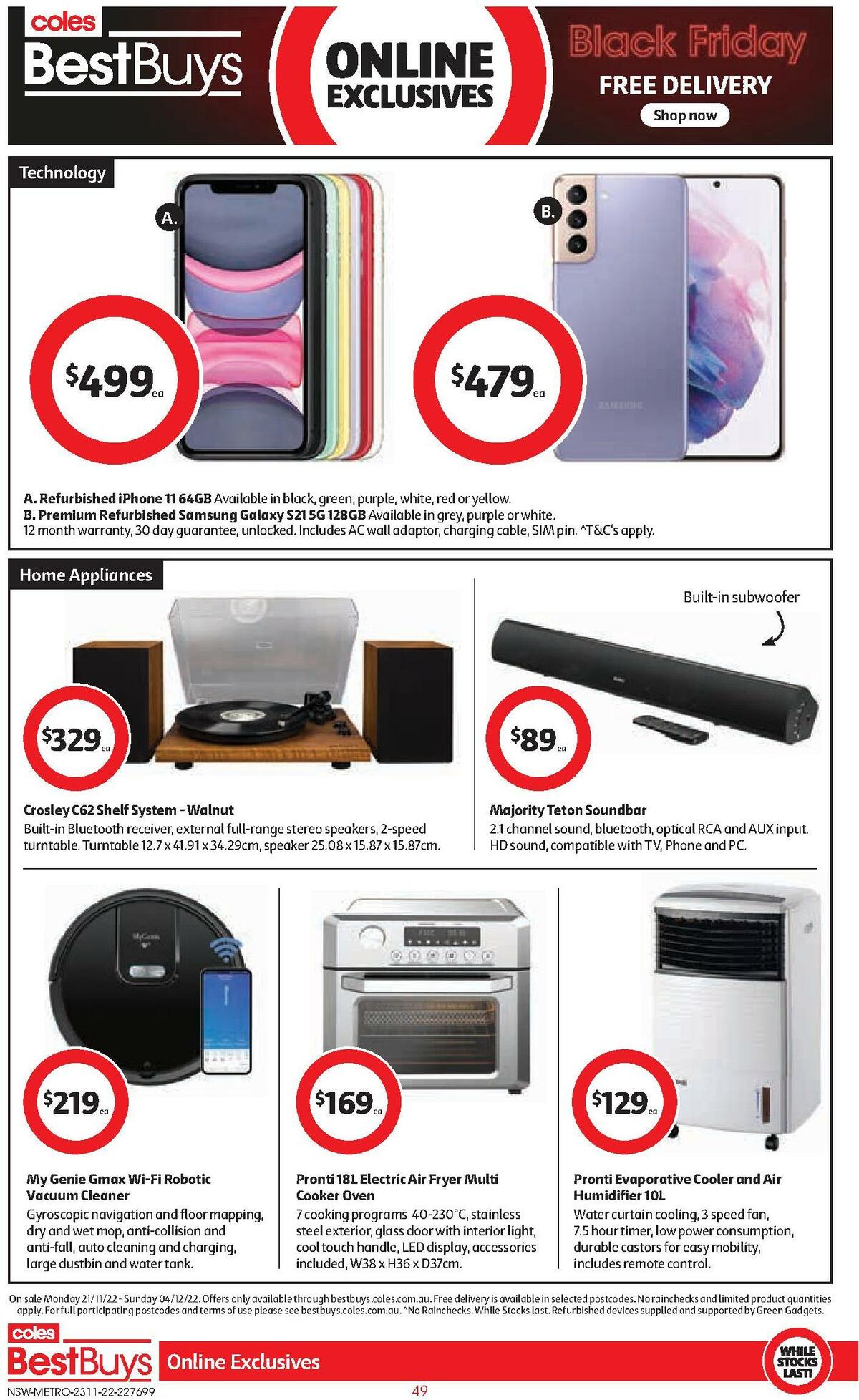 Coles Catalogues from 23 November